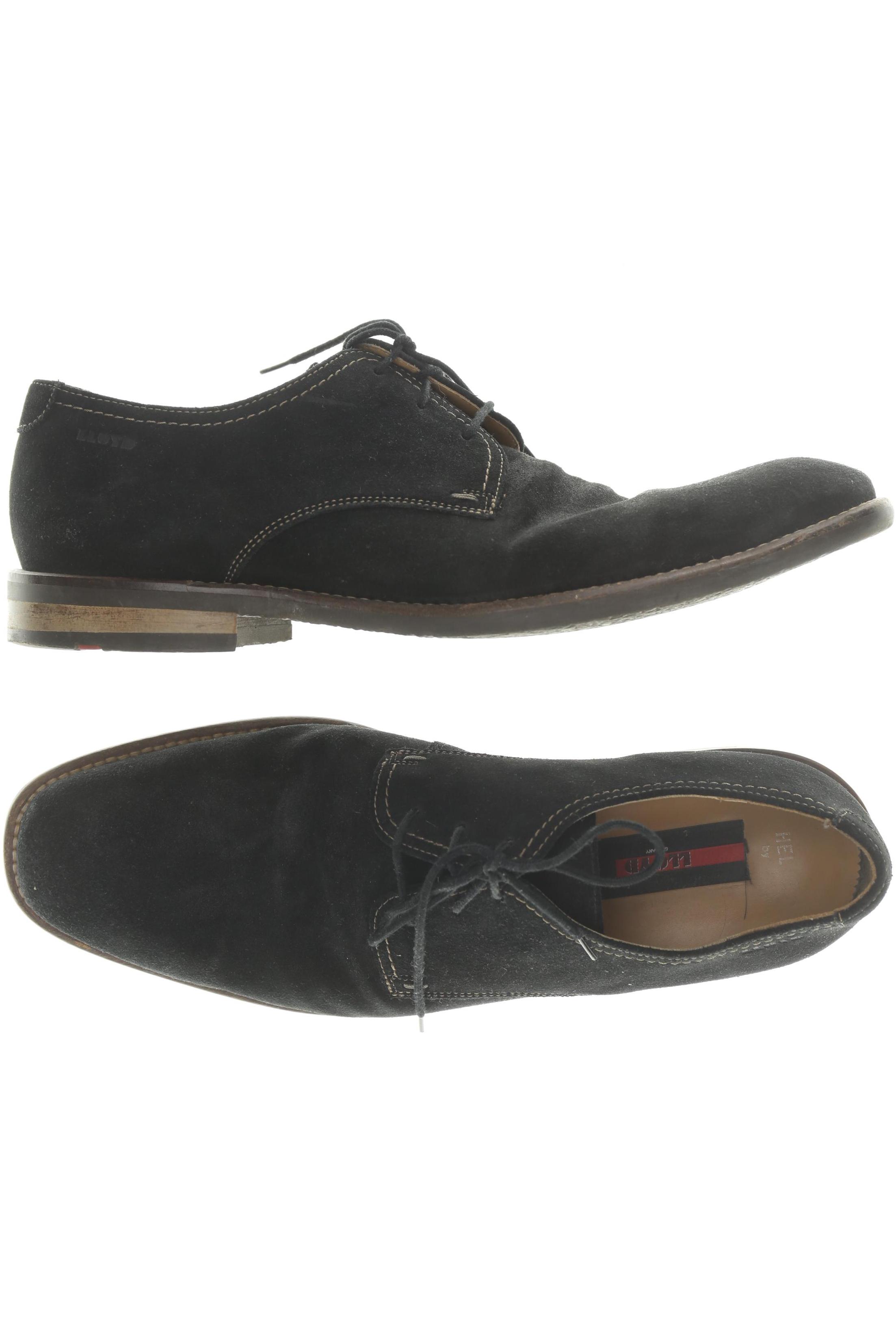 

Lloyd Herren Halbschuh, schwarz, Gr. 8.5