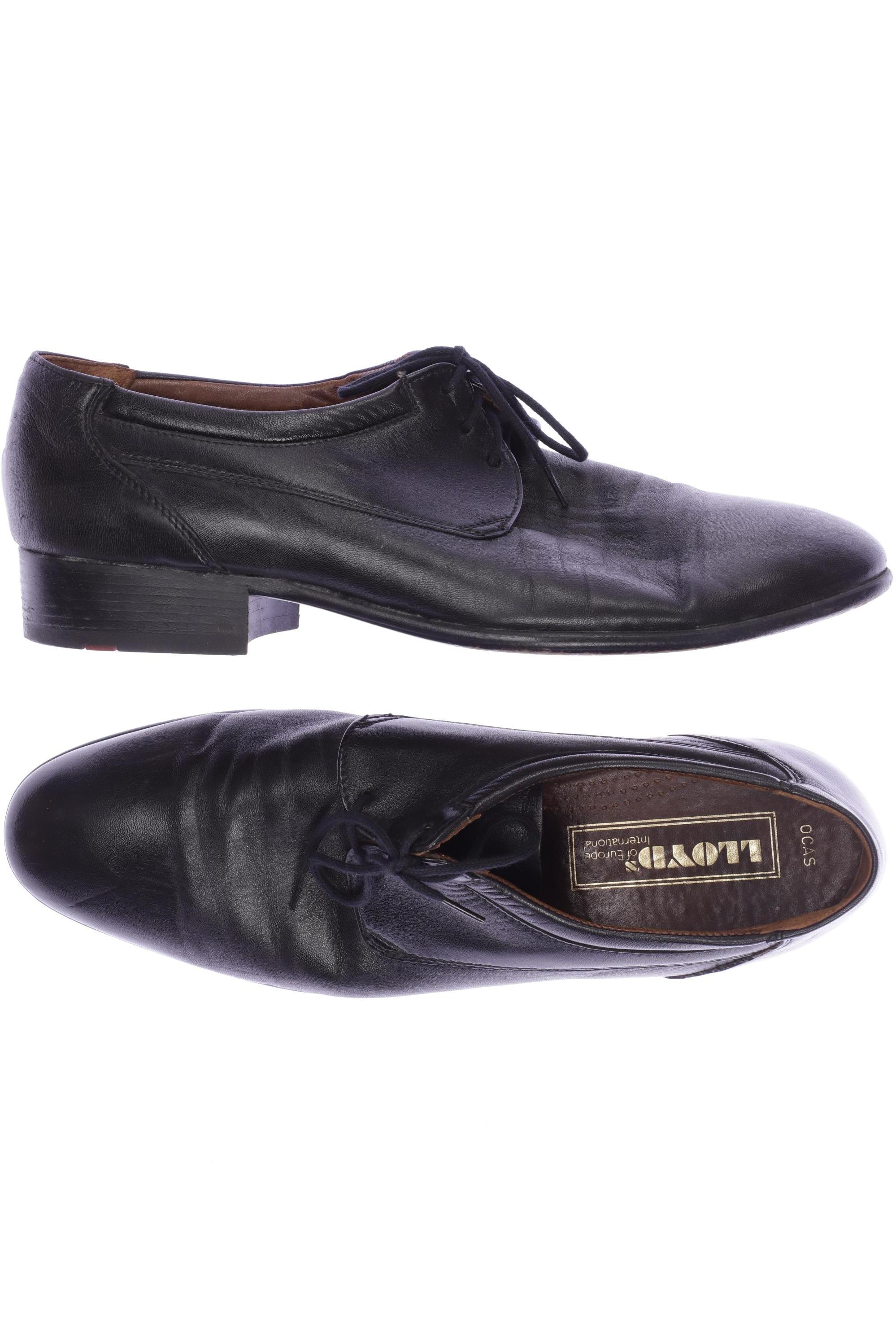 

Lloyd Herren Halbschuh, schwarz, Gr. 9.5