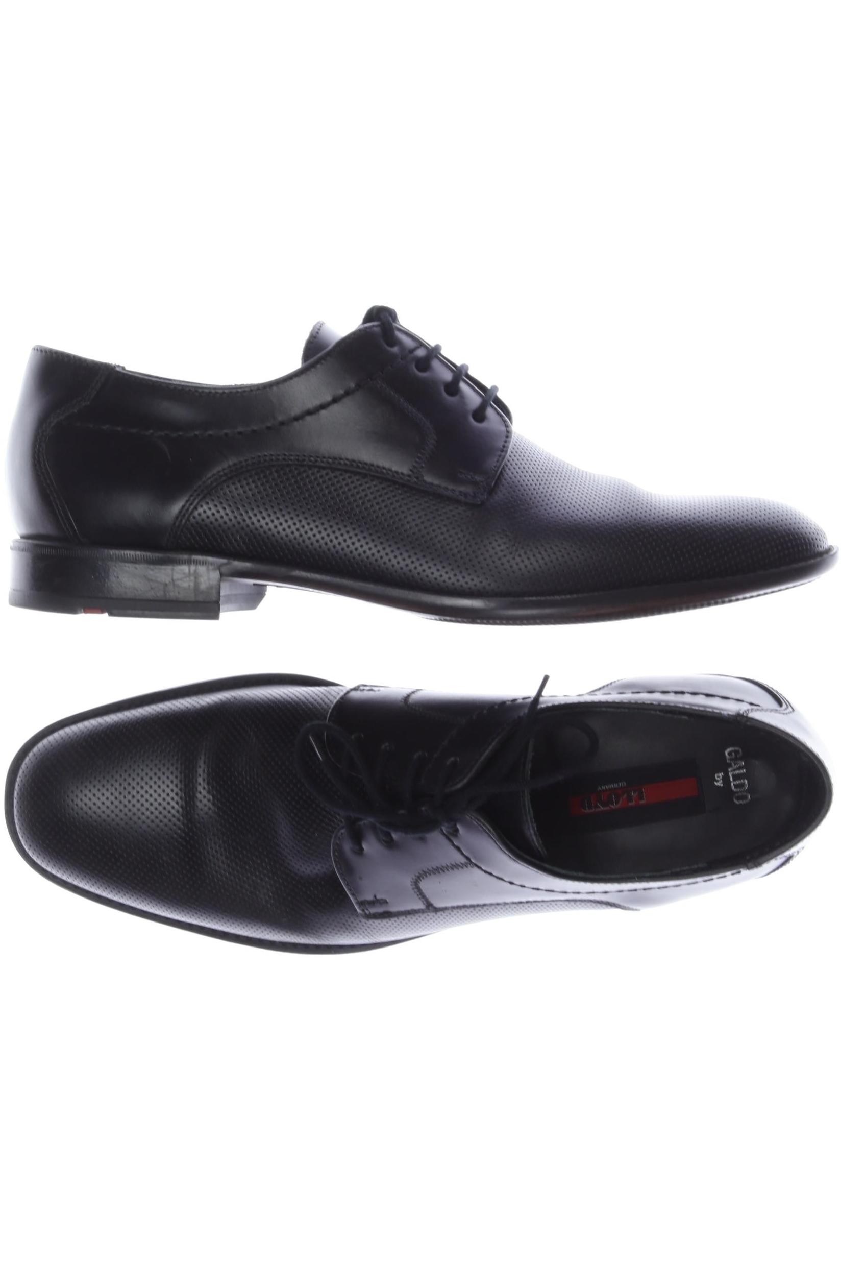 

Lloyd Herren Halbschuh, schwarz, Gr. 7.5