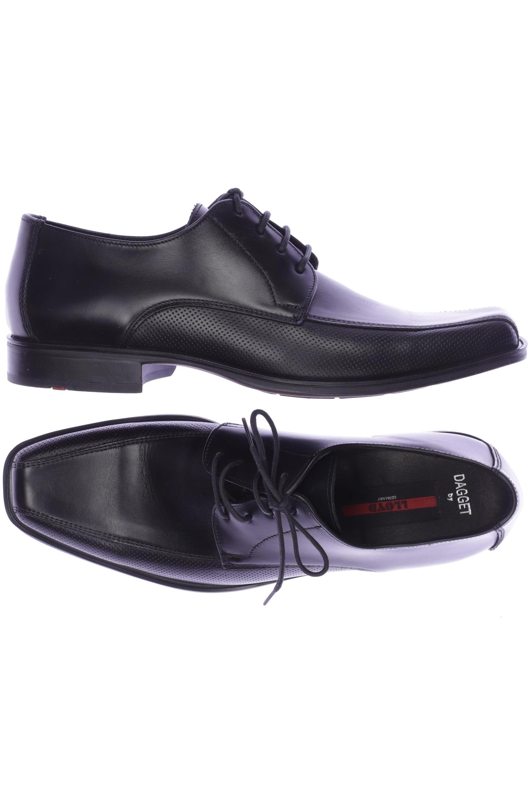 

Lloyd Herren Halbschuh, schwarz, Gr. 7.5