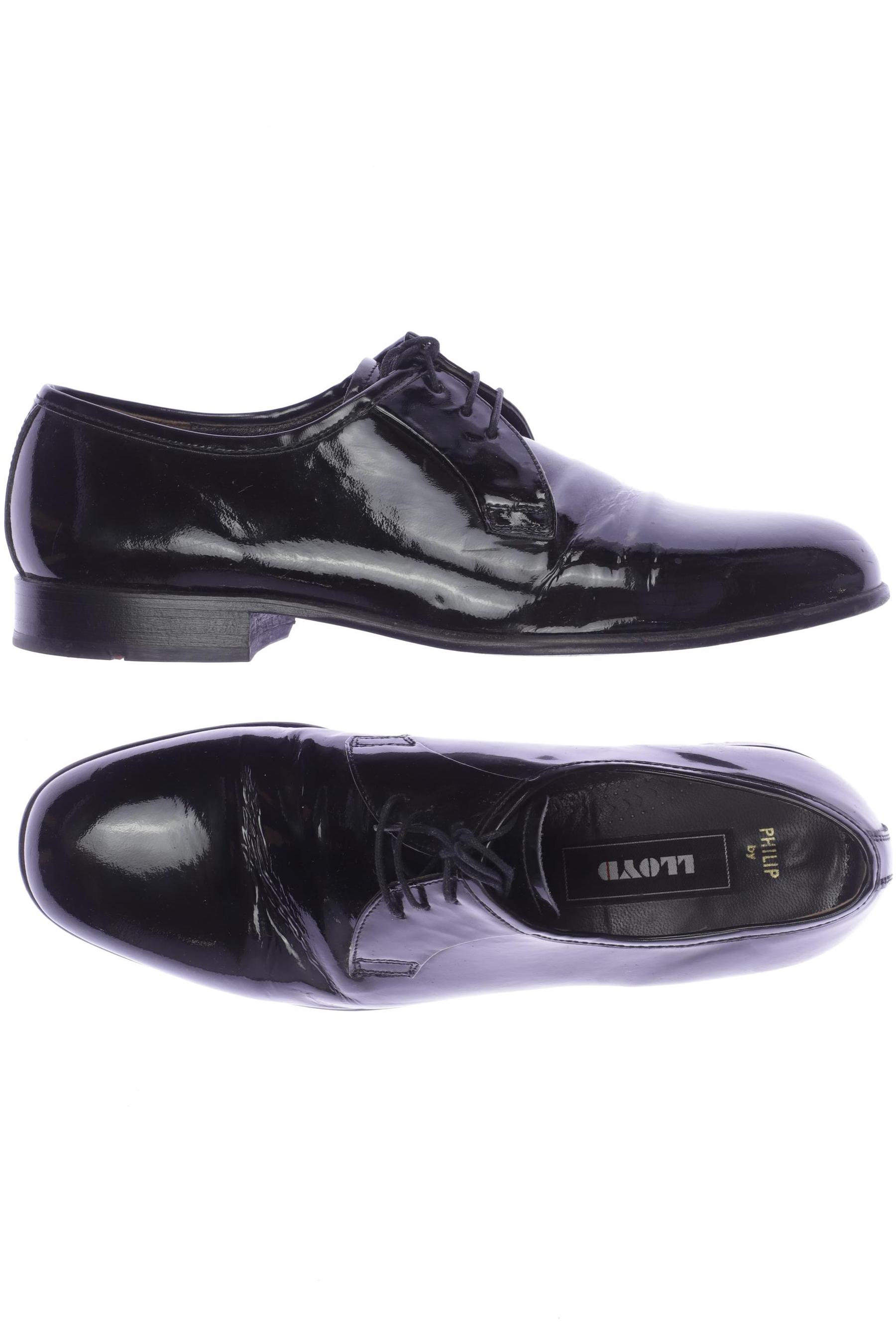 

Lloyd Herren Halbschuh, schwarz, Gr. 8.5