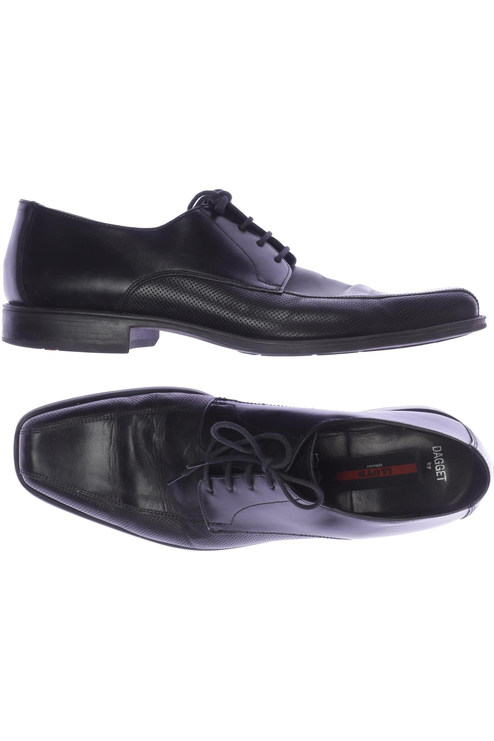 

Lloyd Herren Halbschuh, schwarz, Gr. 10.5