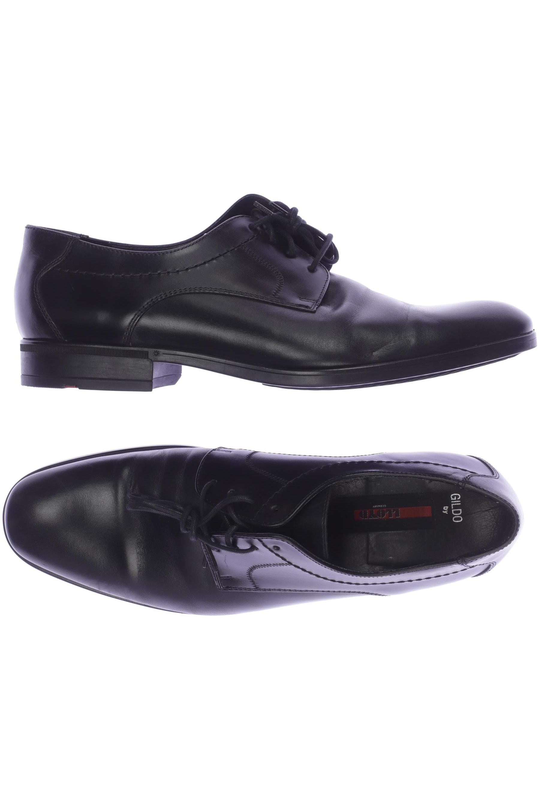 

Lloyd Herren Halbschuh, schwarz, Gr. 10.5