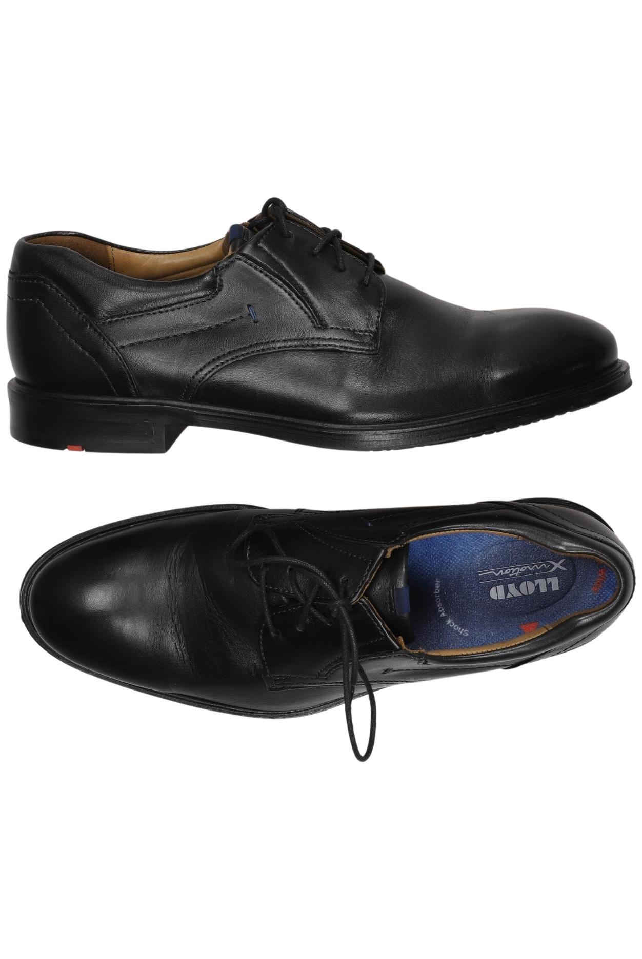 

Lloyd Herren Halbschuh, schwarz, Gr. 7.5