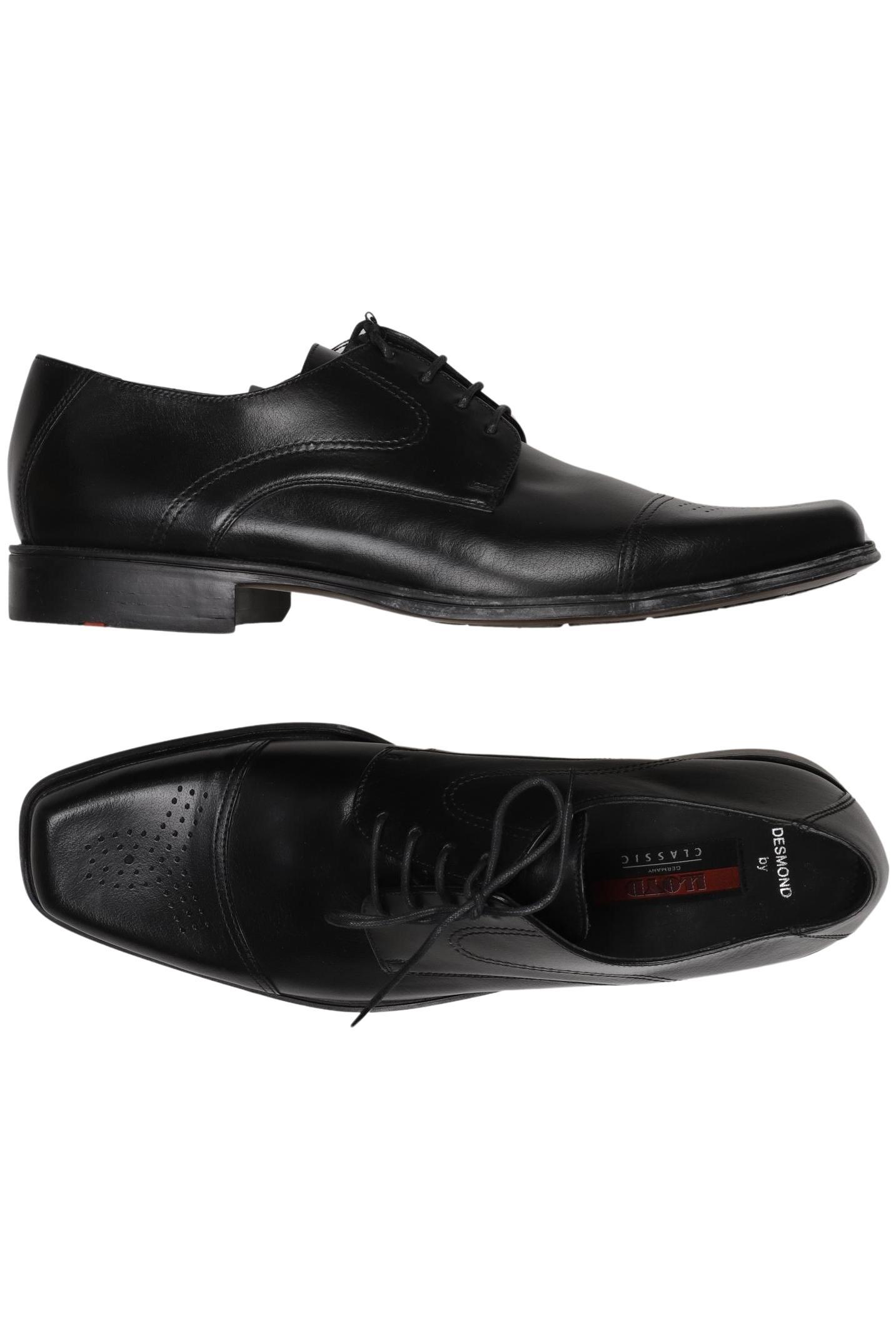 

Lloyd Herren Halbschuh, schwarz, Gr. 10.5