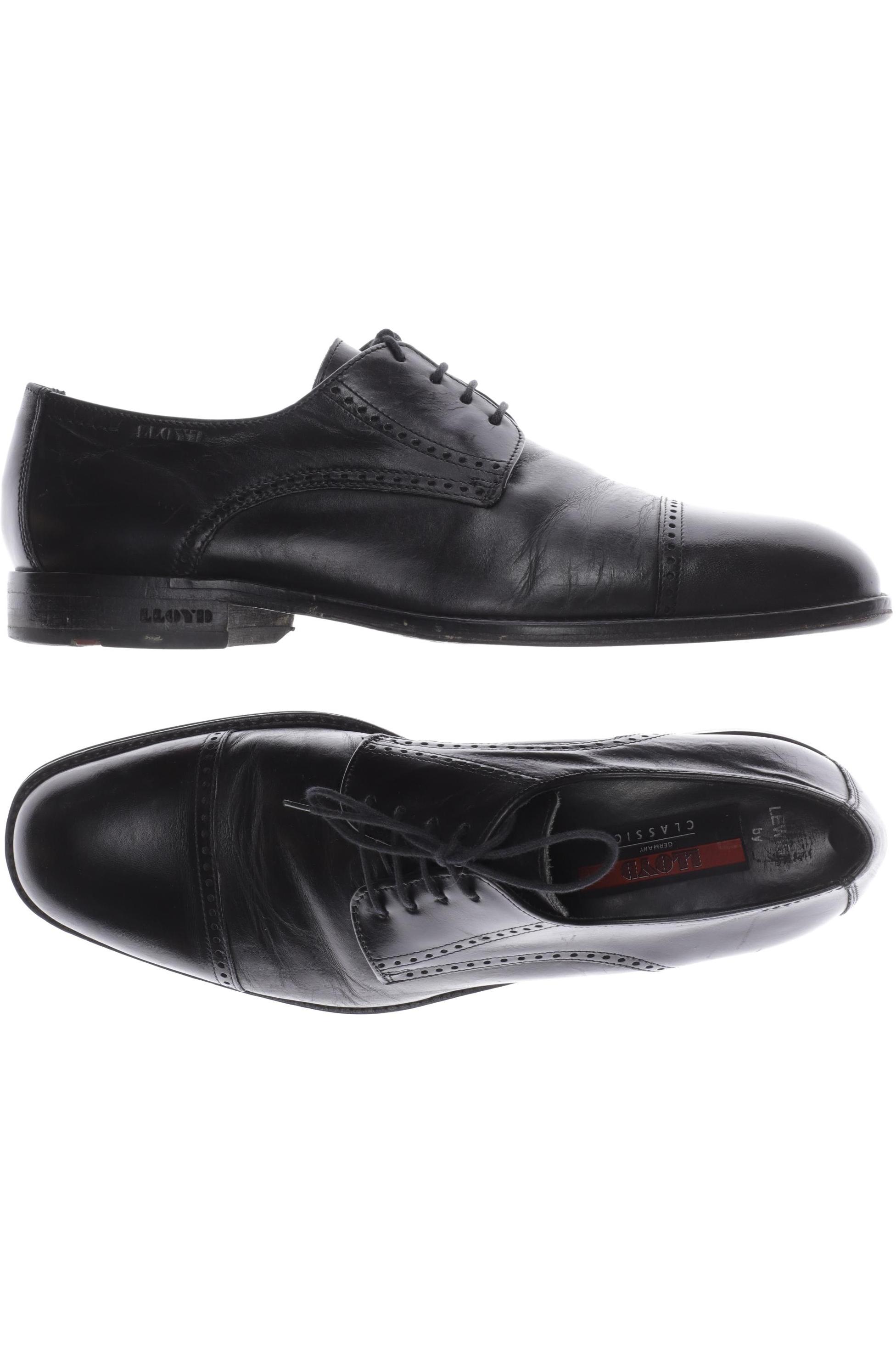 

Lloyd Herren Halbschuh, schwarz, Gr. 7