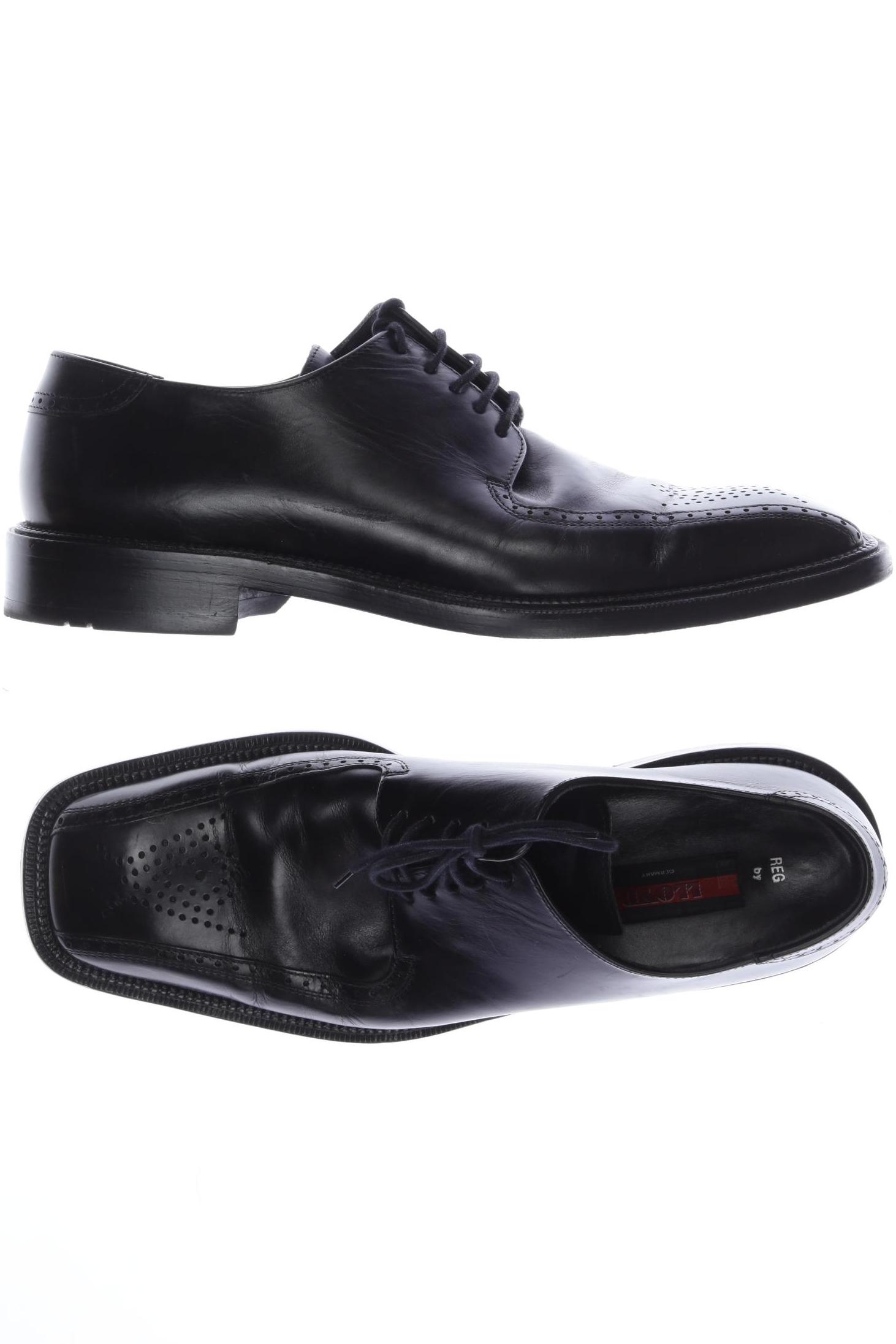 

Lloyd Herren Halbschuh, schwarz, Gr. 9.5