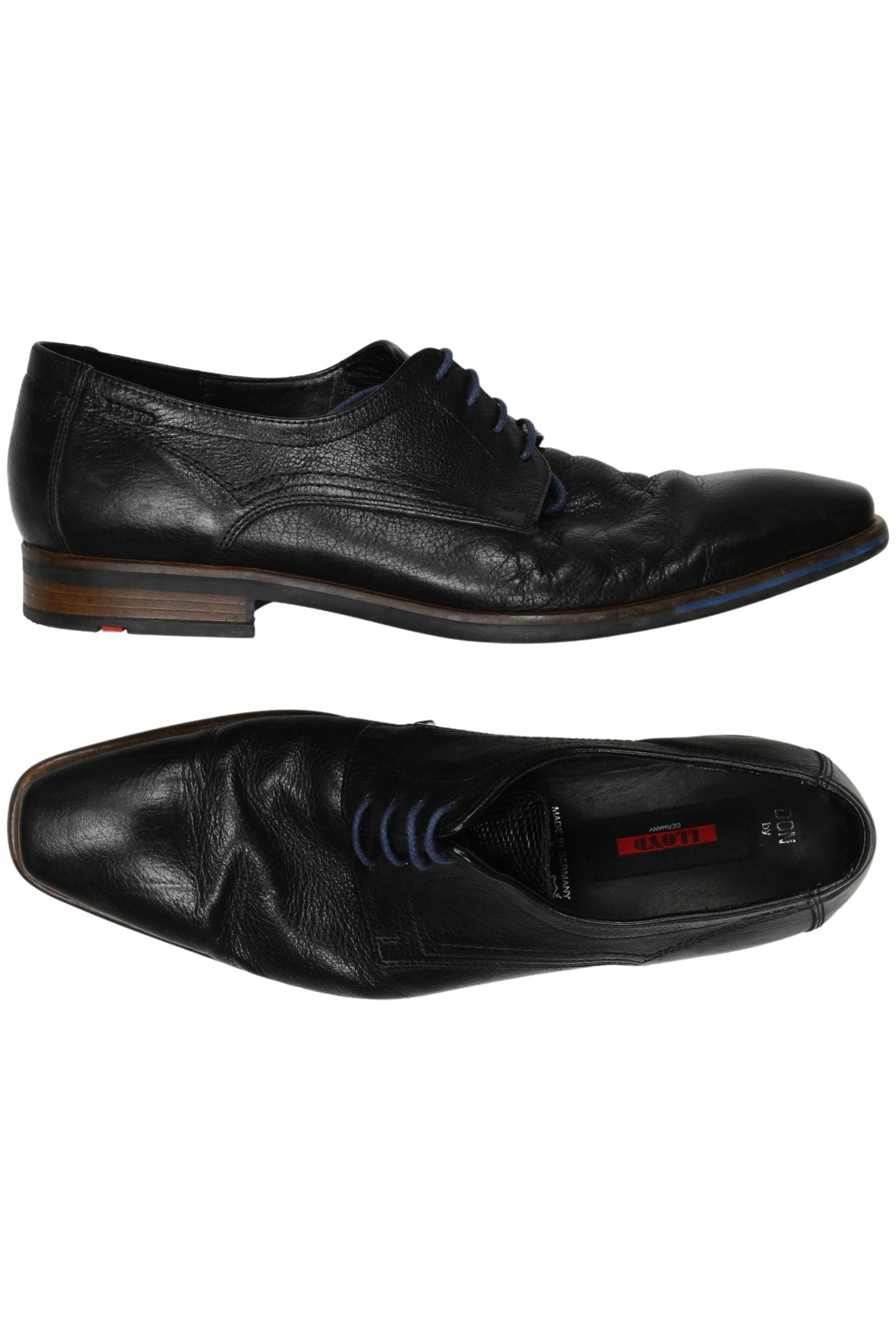 

Lloyd Herren Halbschuh, schwarz, Gr. 7.5