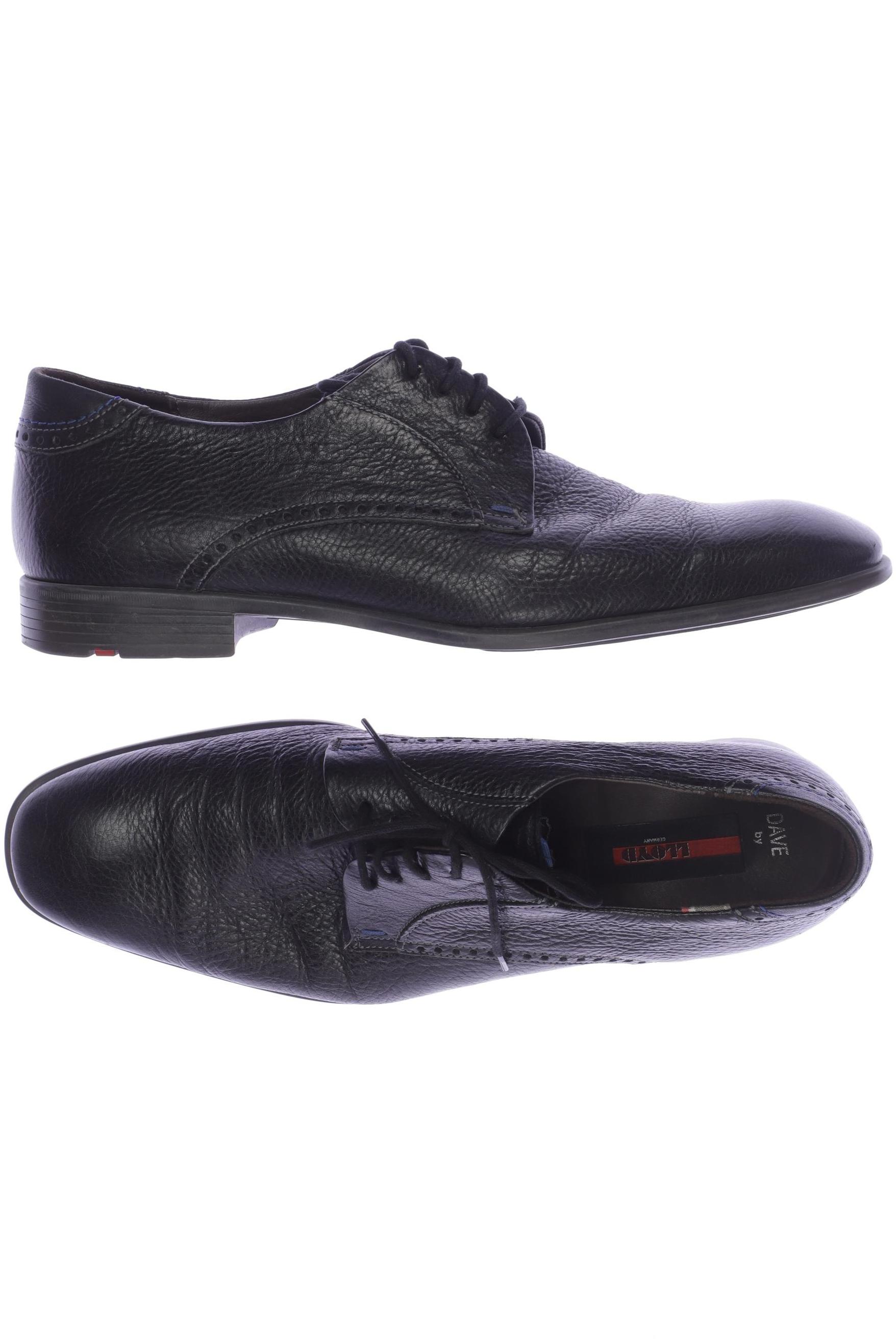 

Lloyd Herren Halbschuh, schwarz, Gr. 9.5