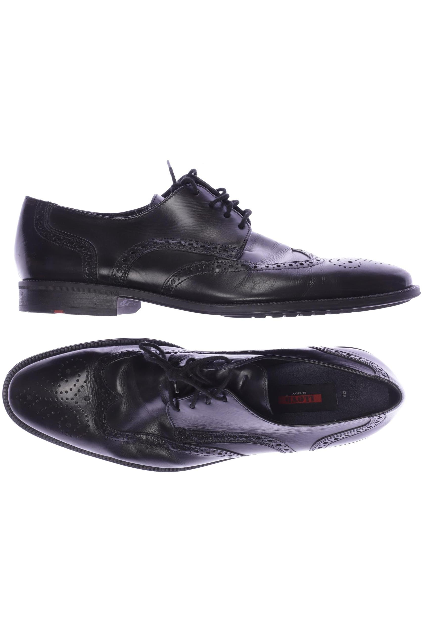 

Lloyd Herren Halbschuh, schwarz, Gr. 8.5