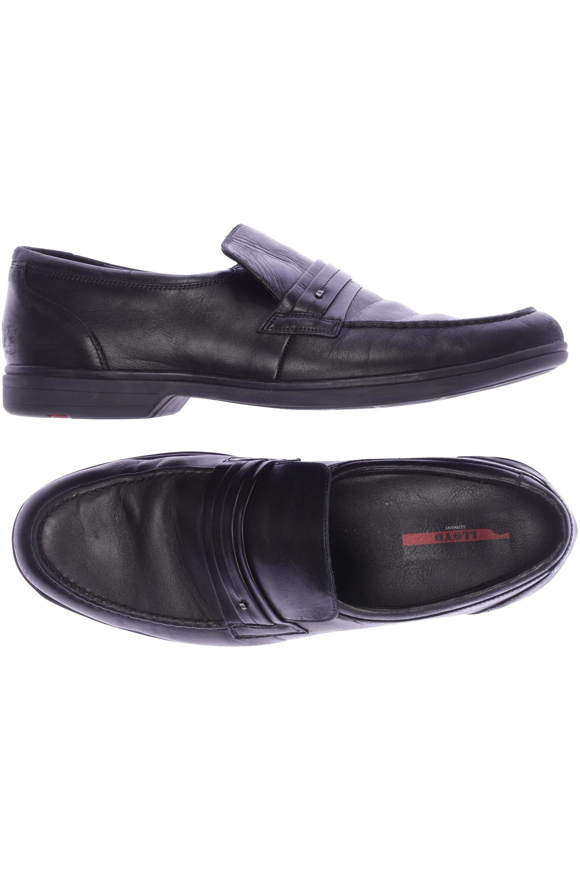 

Lloyd Herren Halbschuh, schwarz, Gr. 9.5