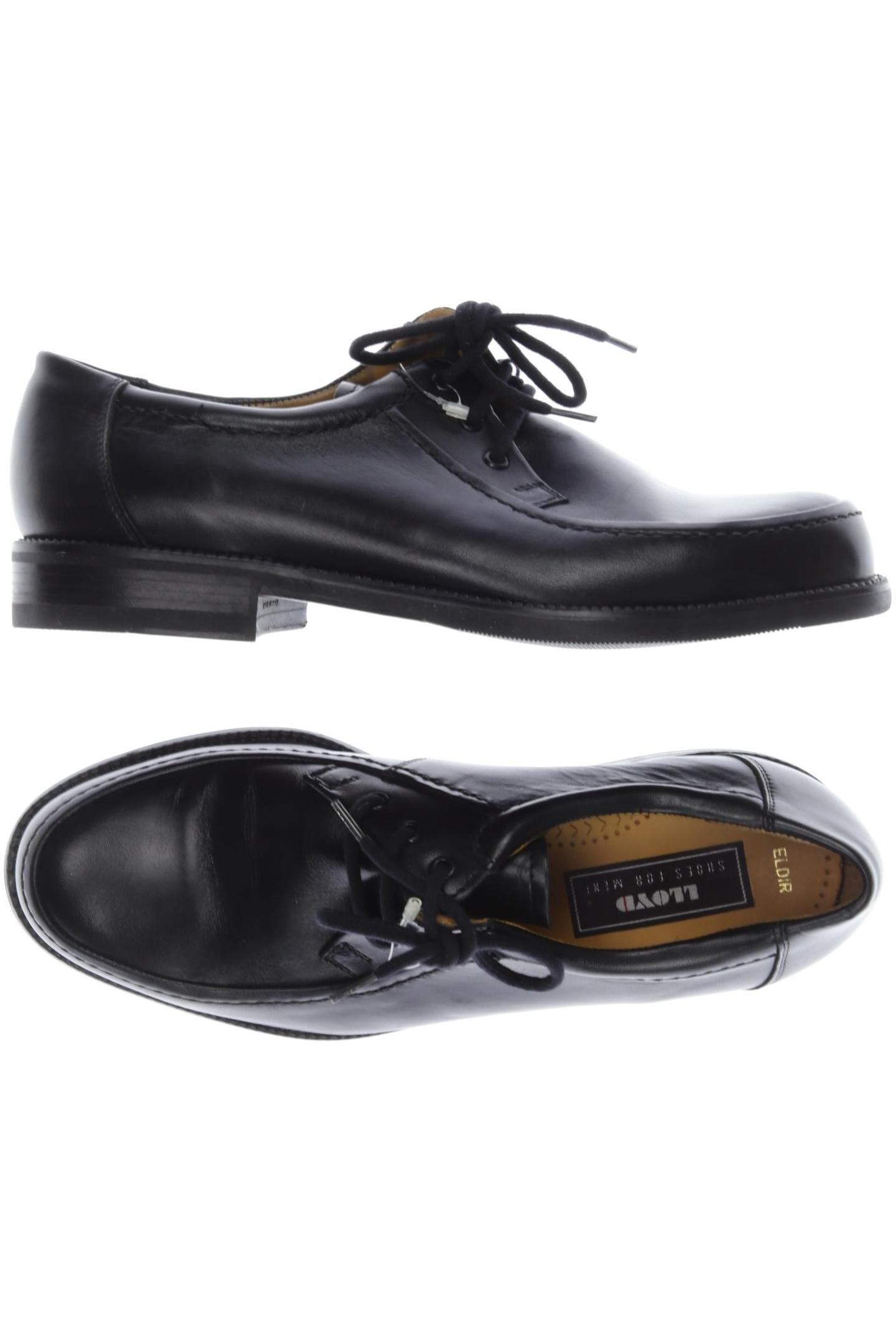 

Lloyd Herren Halbschuh, schwarz, Gr. 7.5