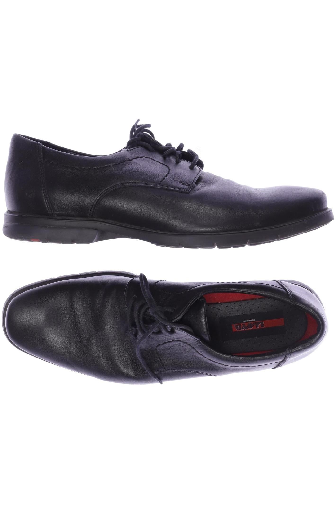 

Lloyd Herren Halbschuh, schwarz, Gr. 7.5