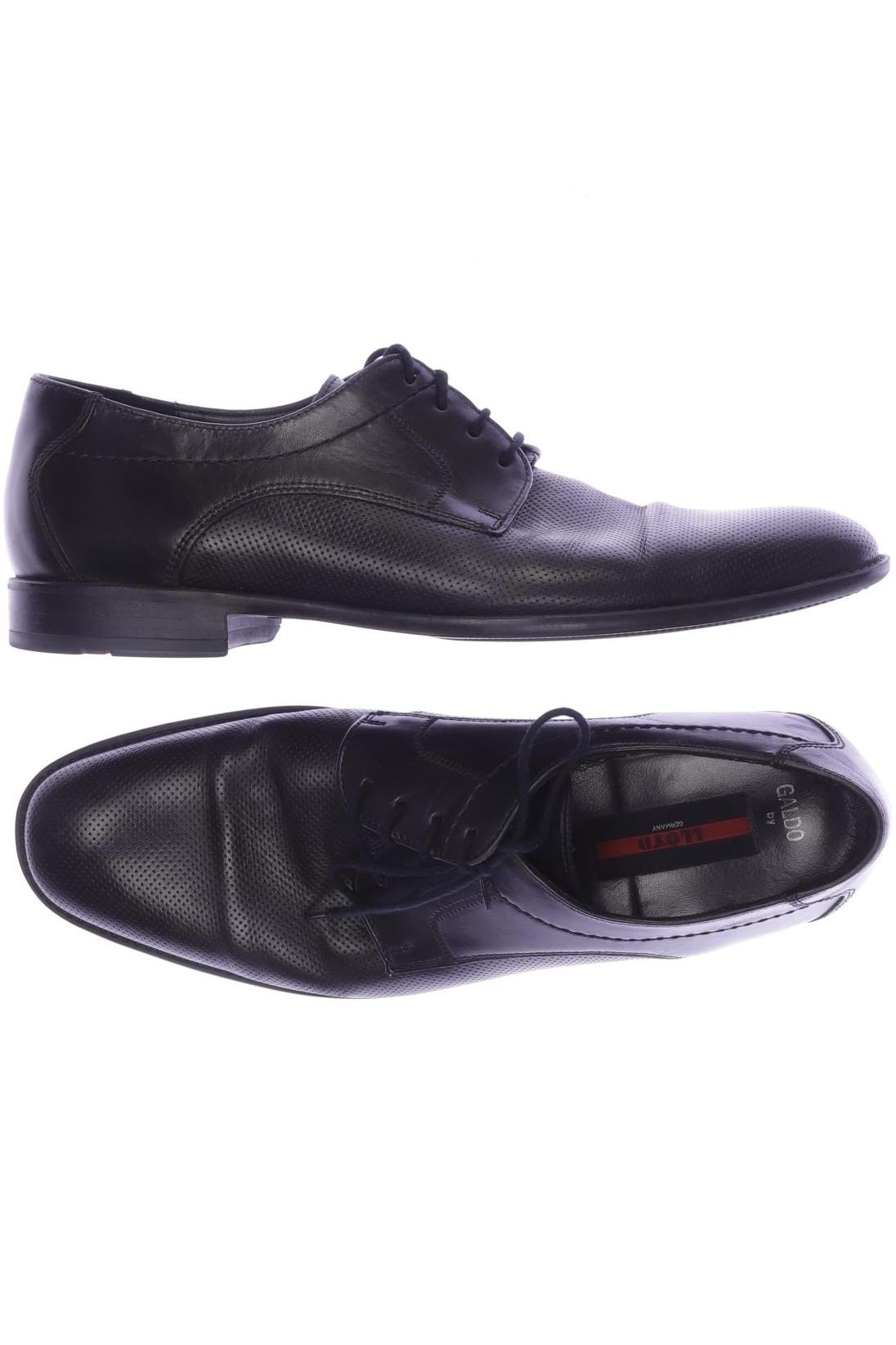 

Lloyd Herren Halbschuh, schwarz, Gr. 9.5