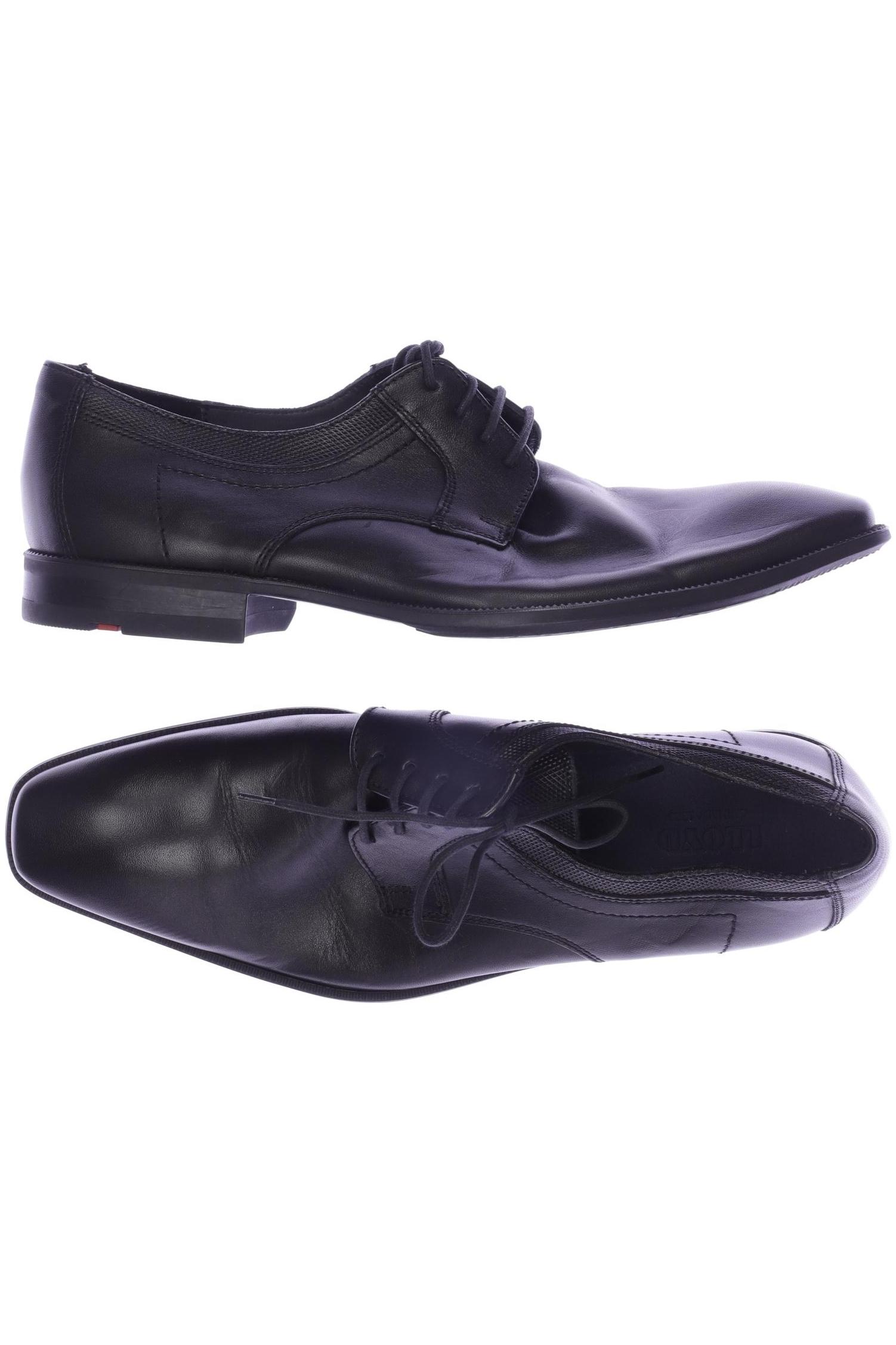 

Lloyd Herren Halbschuh, schwarz, Gr. 7.5