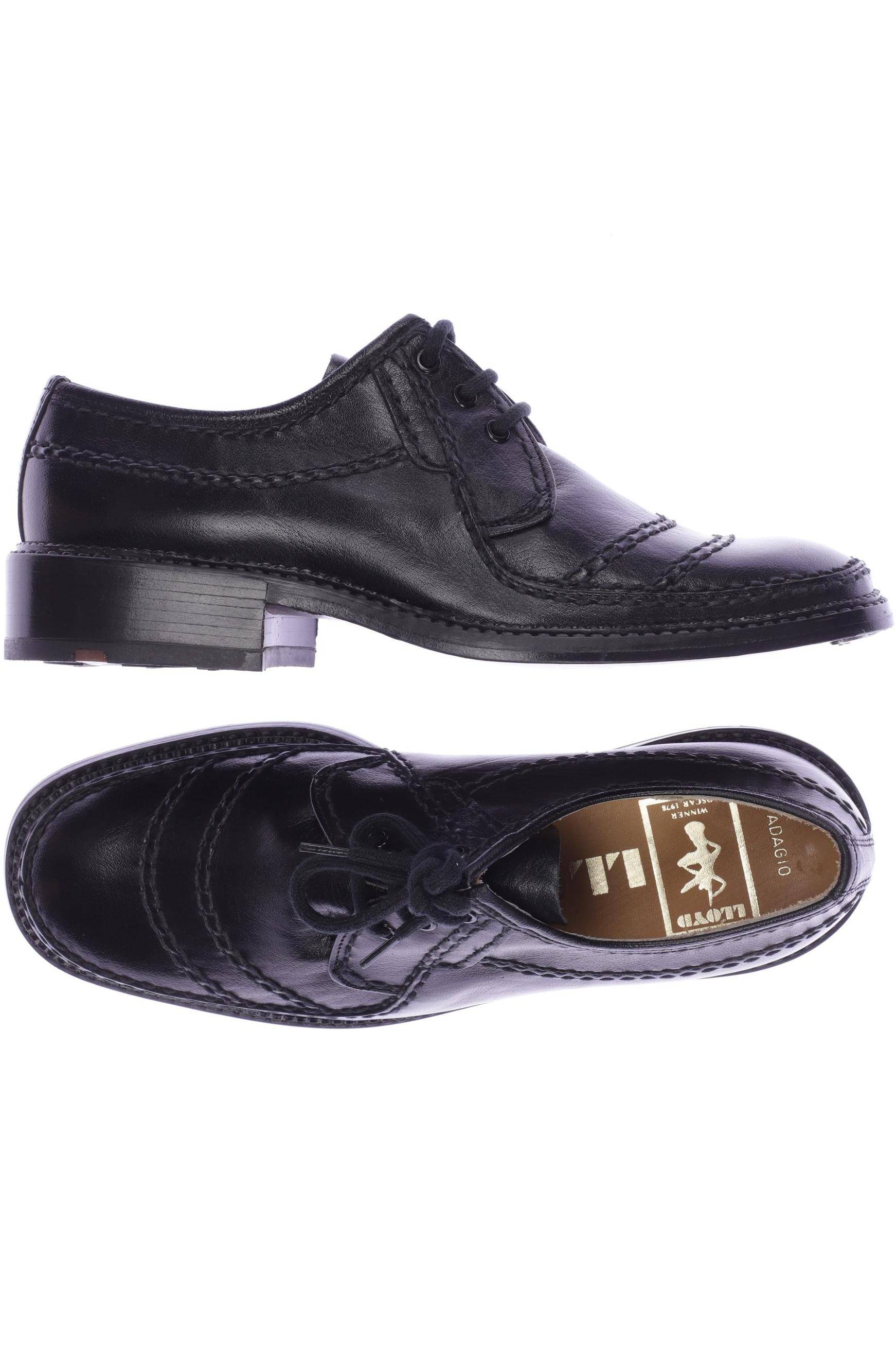 

Lloyd Herren Halbschuh, schwarz, Gr. 6.5