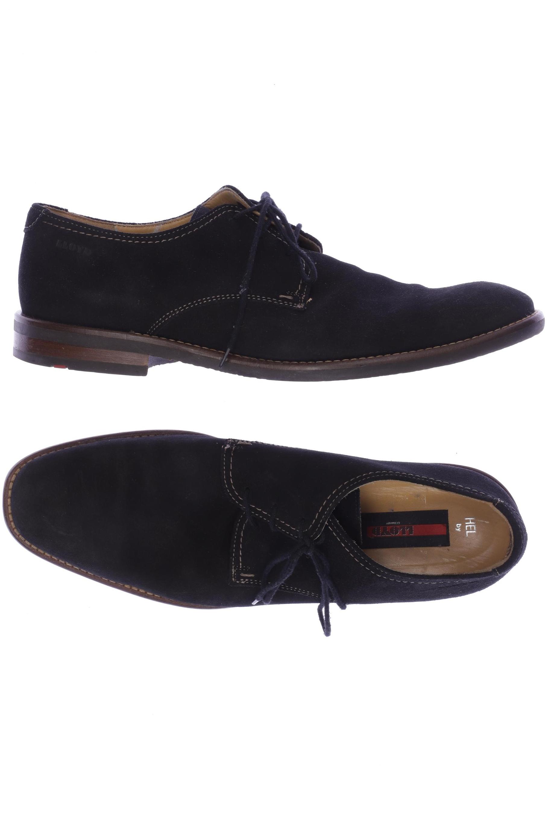 

Lloyd Herren Halbschuh, schwarz, Gr. 8.5