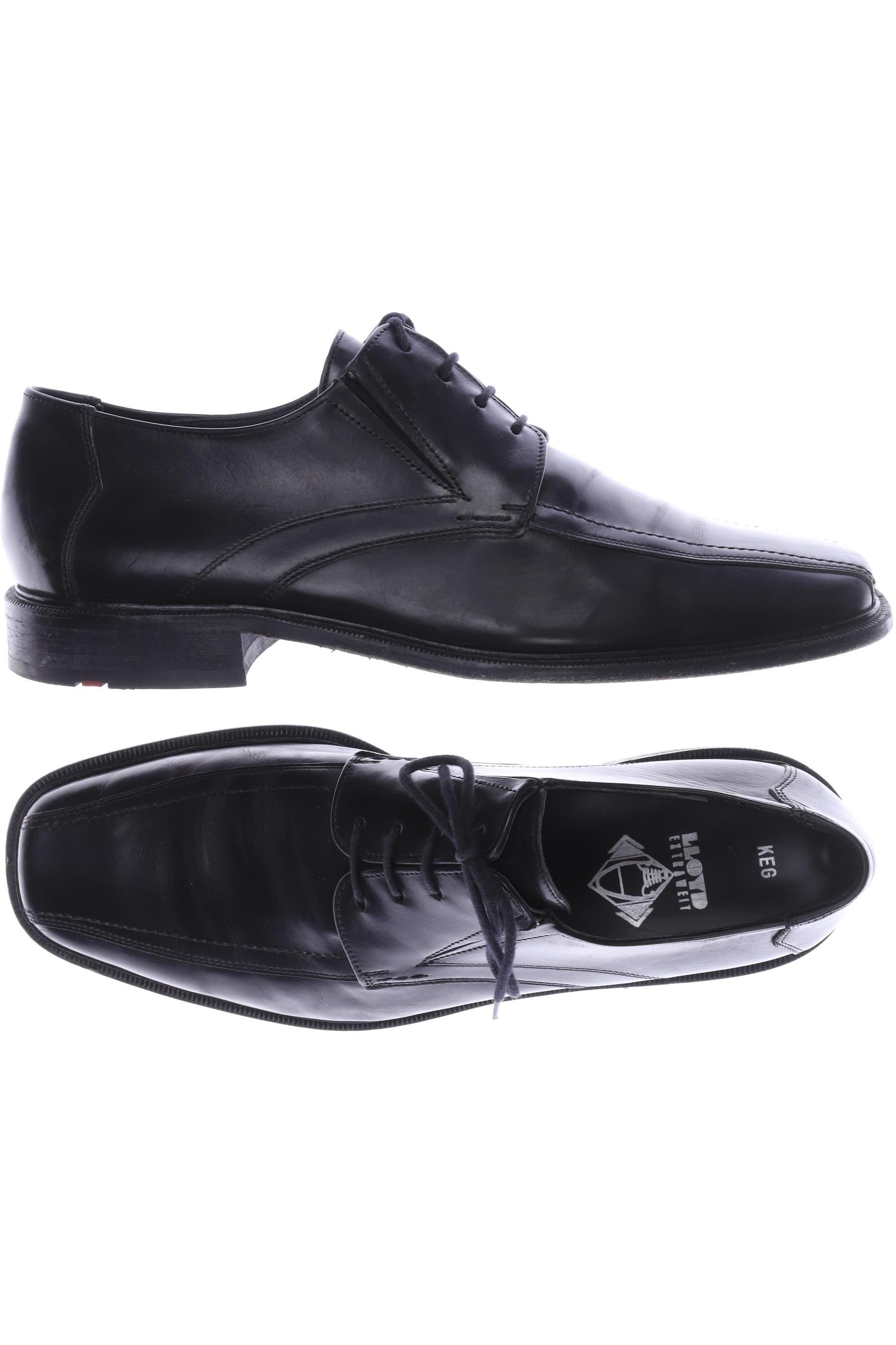 

Lloyd Herren Halbschuh, schwarz, Gr. 9