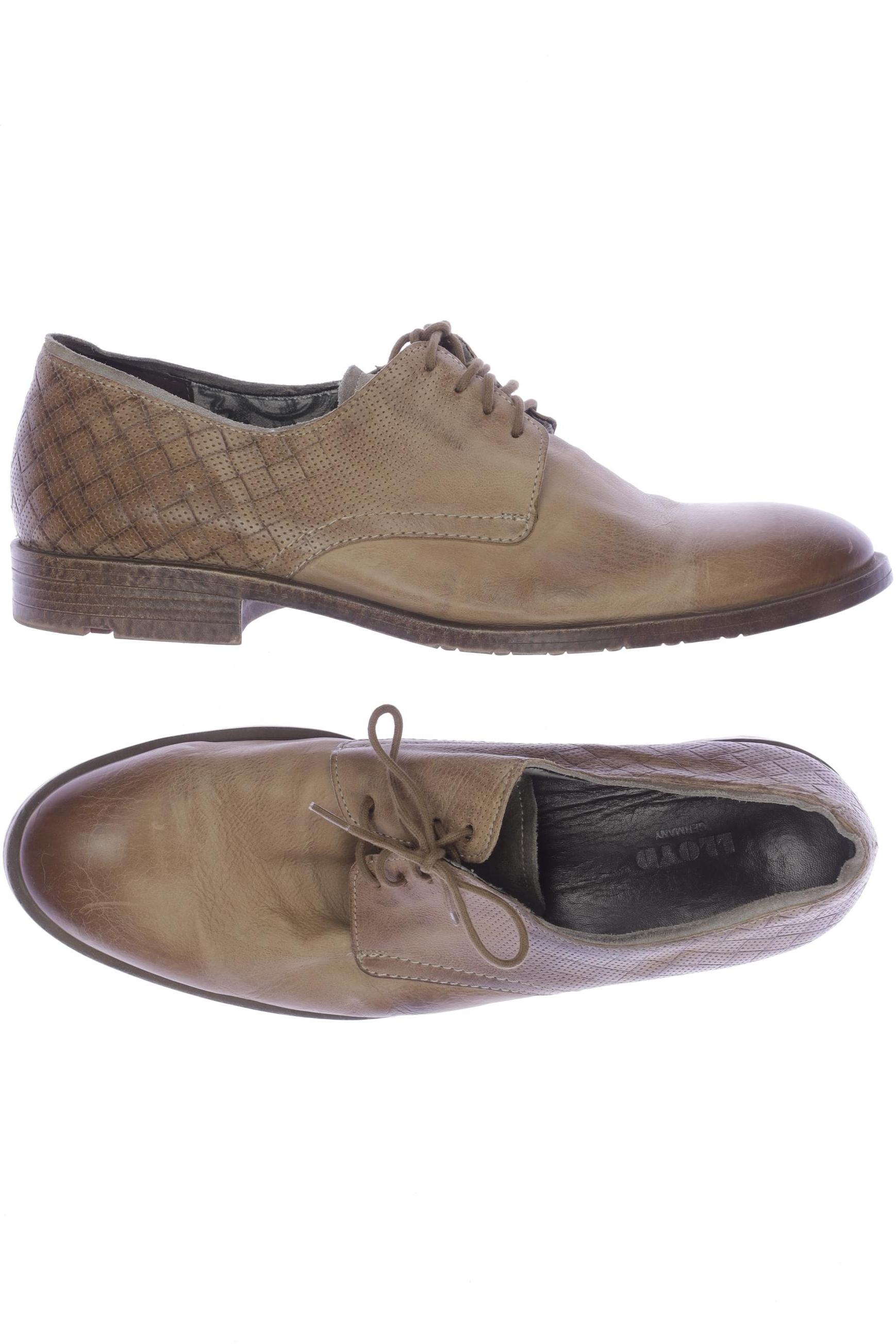 

Lloyd Herren Halbschuh, beige, Gr. 9.5