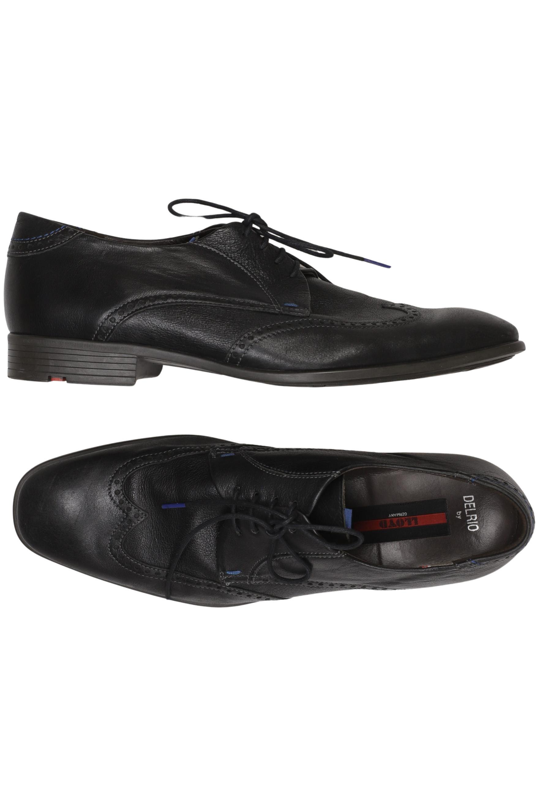 

Lloyd Herren Halbschuh, schwarz, Gr. 9