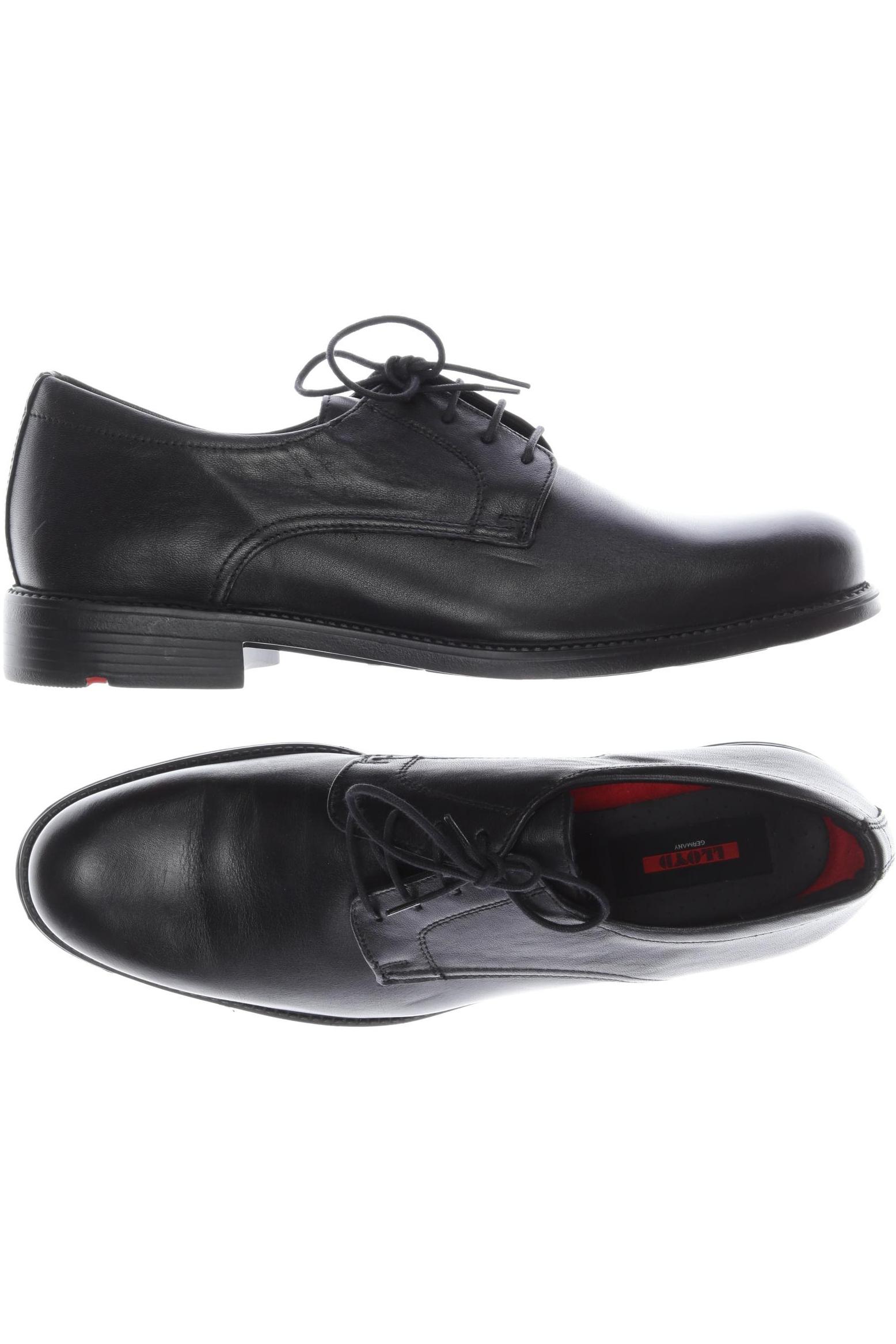 

Lloyd Herren Halbschuh, schwarz, Gr. 9.5