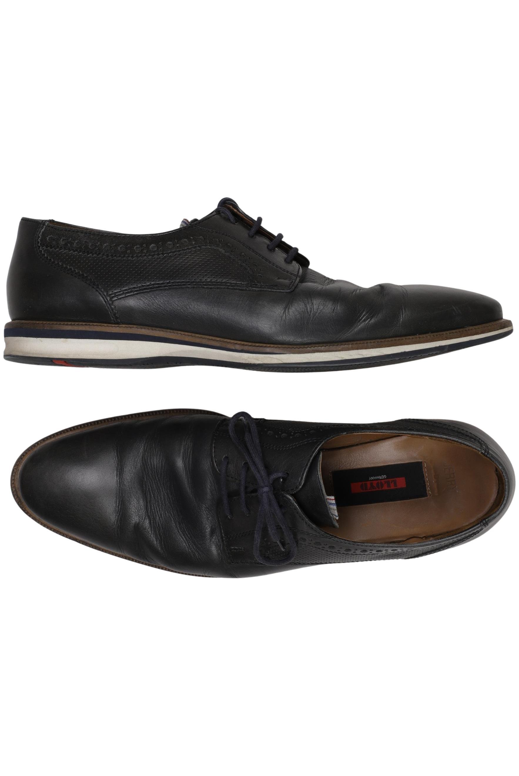 

Lloyd Herren Halbschuh, schwarz, Gr. 7.5