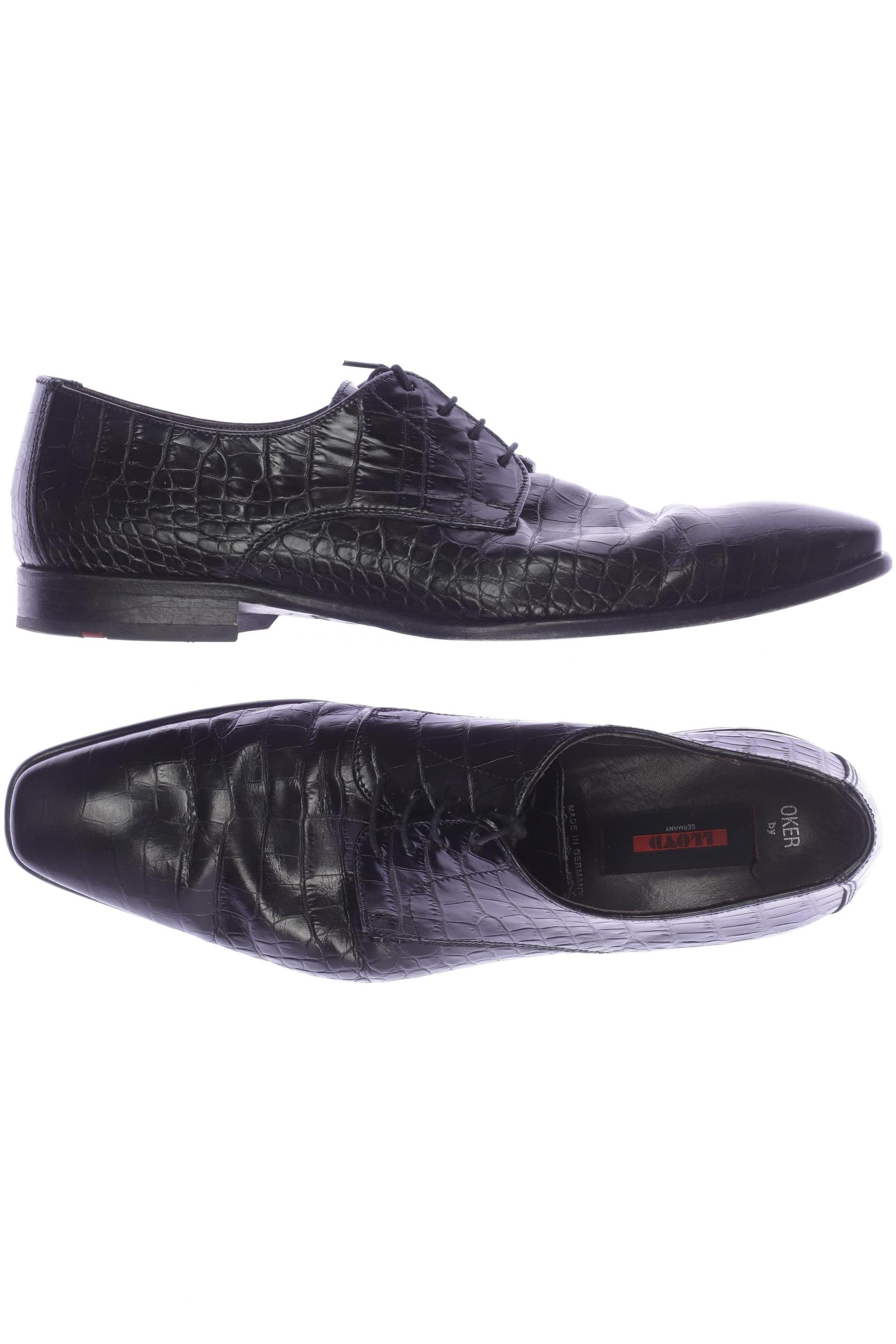 

Lloyd Herren Halbschuh, schwarz, Gr. 9.5