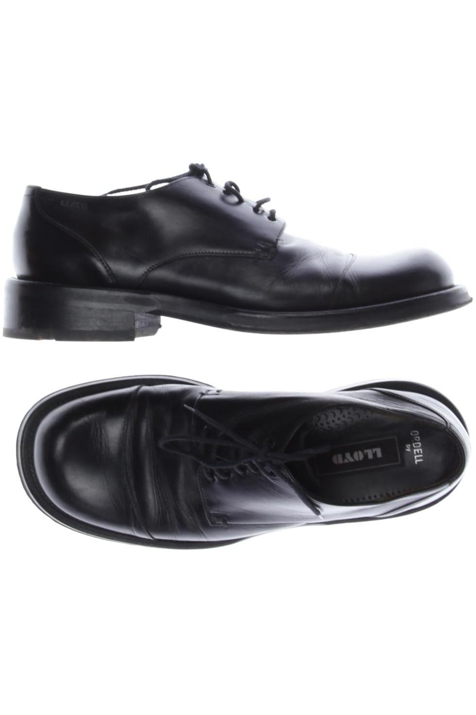 

Lloyd Herren Halbschuh, schwarz, Gr. 8.5