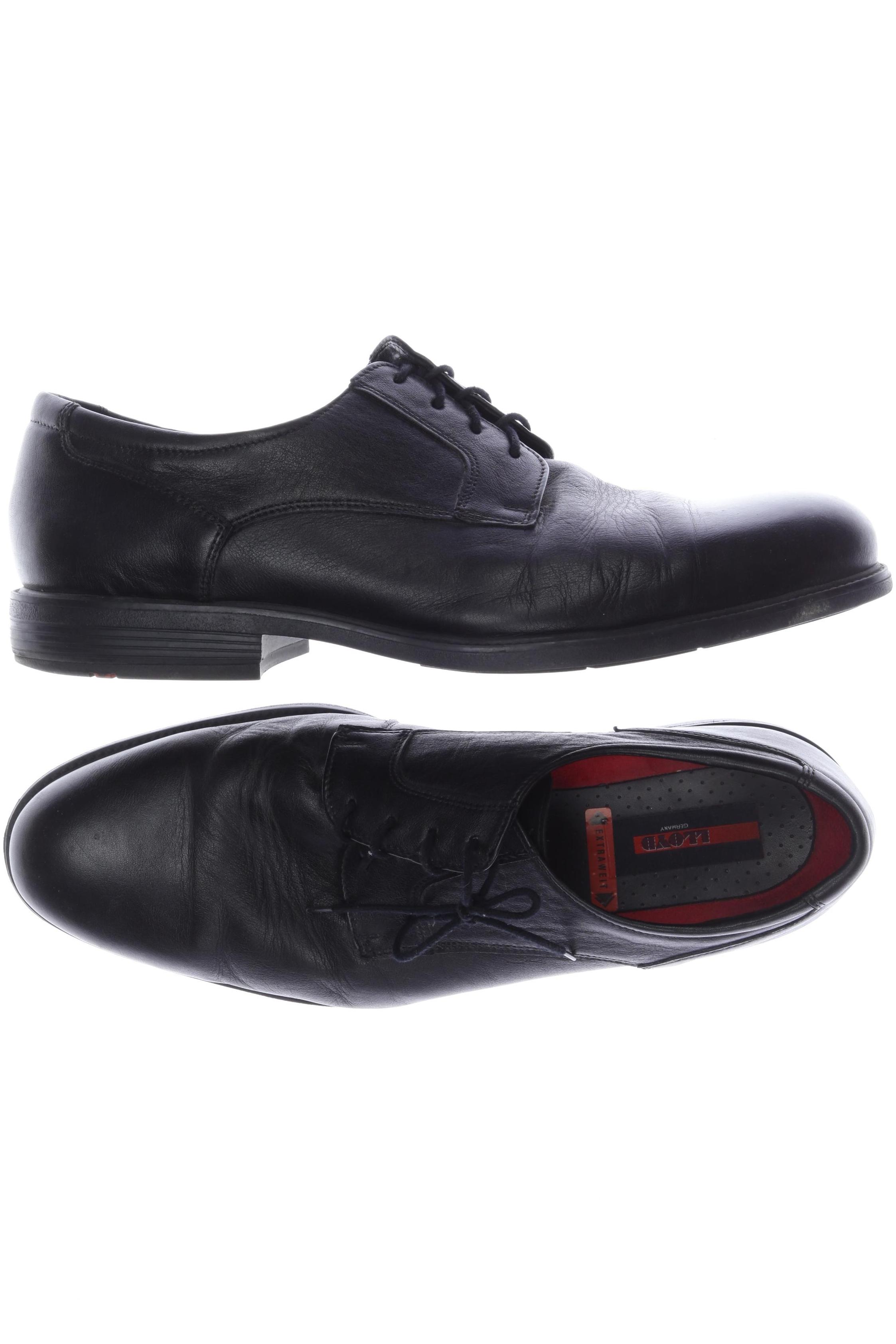 

Lloyd Herren Halbschuh, schwarz, Gr. 10.5