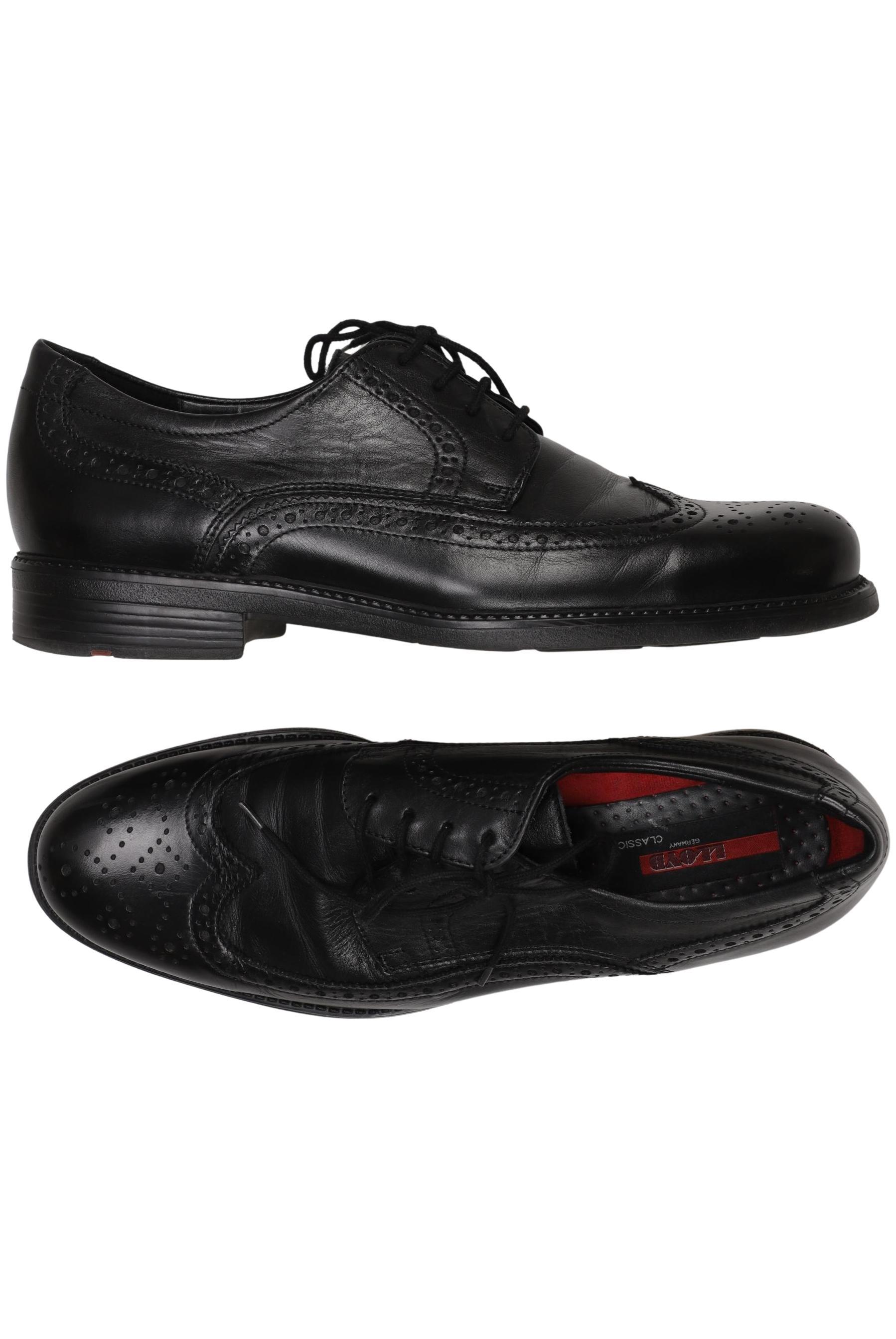 

Lloyd Herren Halbschuh, schwarz, Gr. 6.5