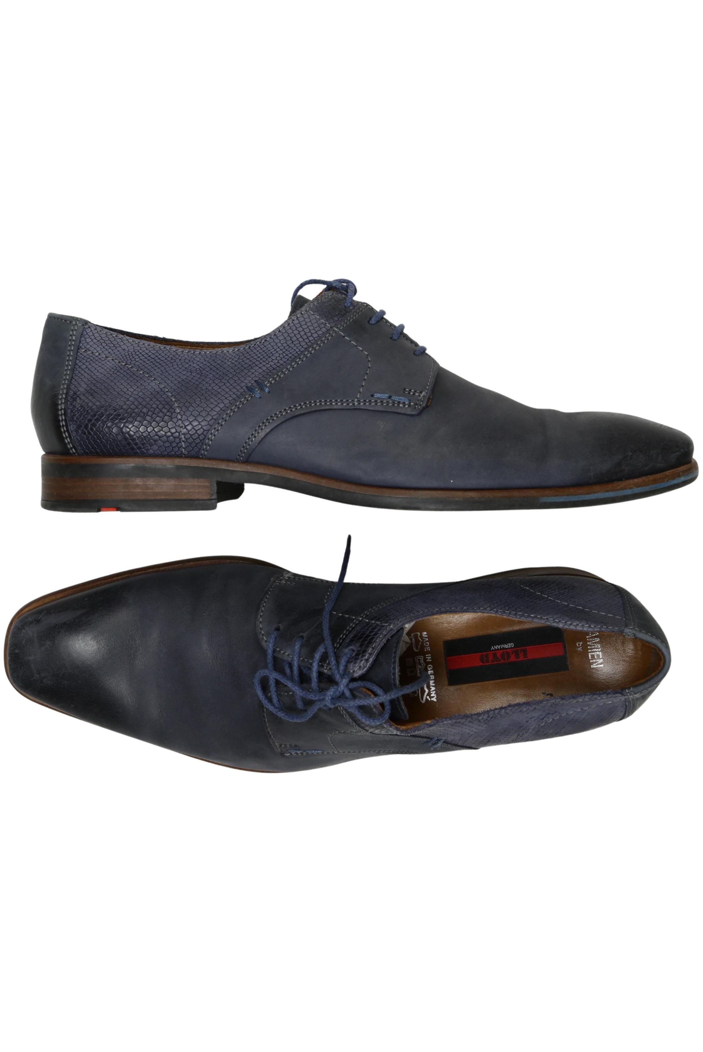

Lloyd Herren Halbschuh, blau, Gr. 8.5