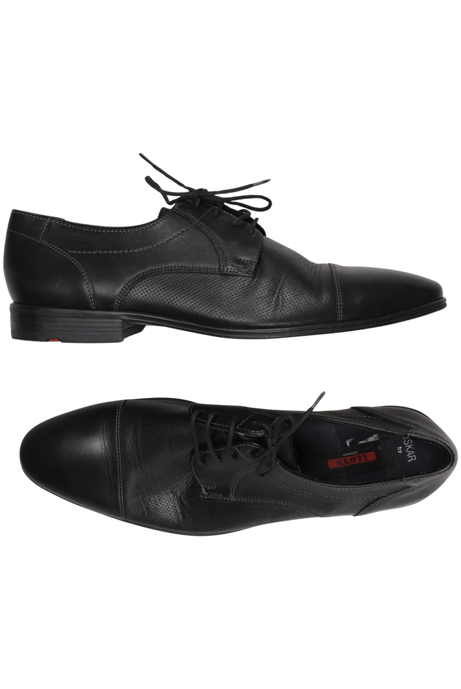 

Lloyd Herren Halbschuh, schwarz, Gr. 9.5