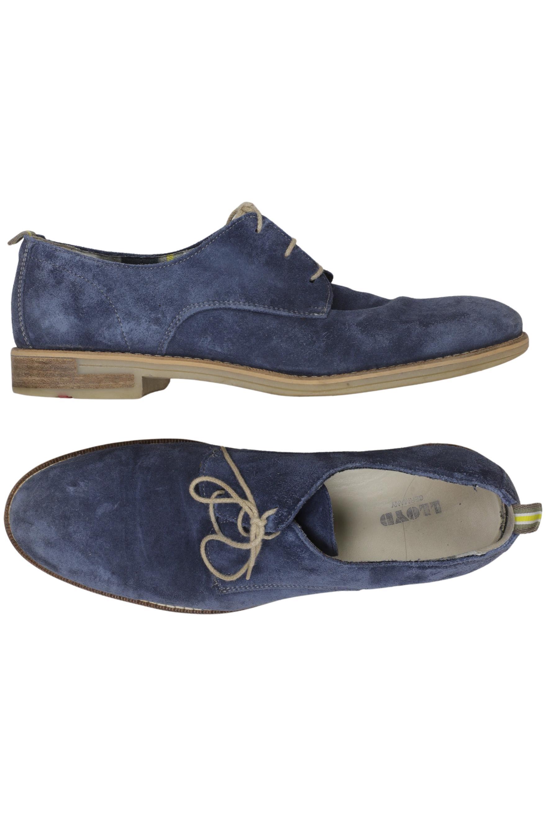 

Lloyd Herren Halbschuh, blau, Gr. 7.5