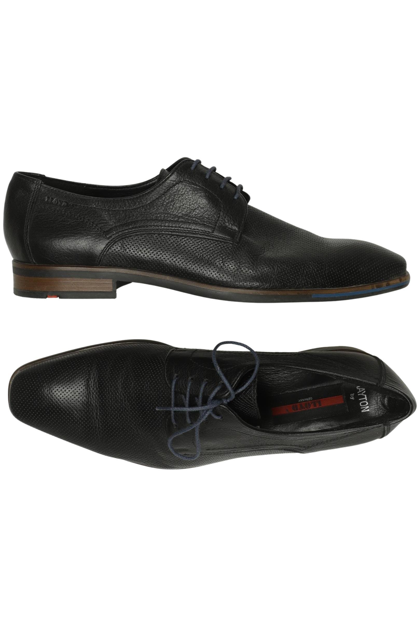 

Lloyd Herren Halbschuh, schwarz, Gr. 7.5