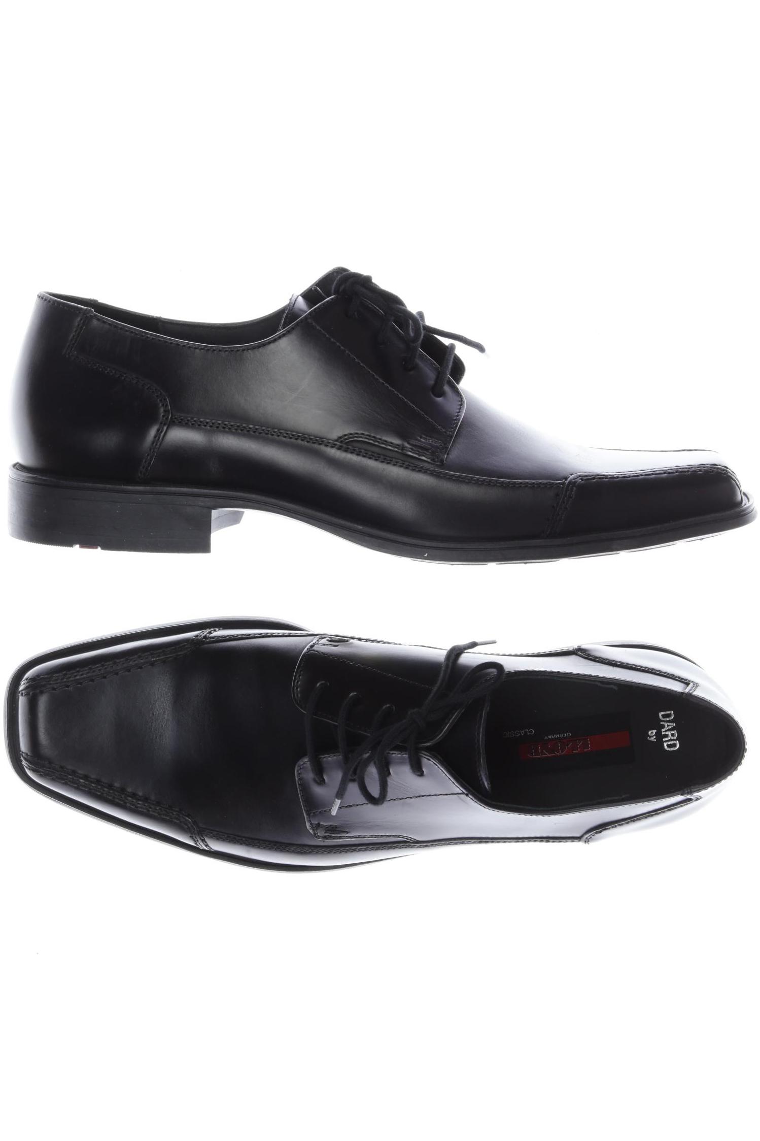 

Lloyd Herren Halbschuh, schwarz, Gr. 7.5