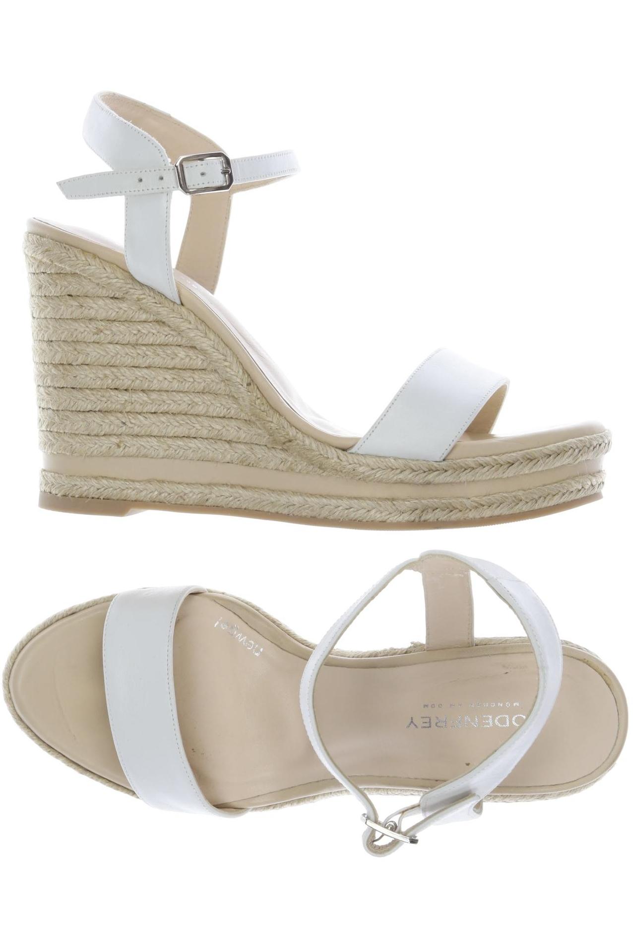 

Lodenfrey Damen Sandale, weiß, Gr. 38