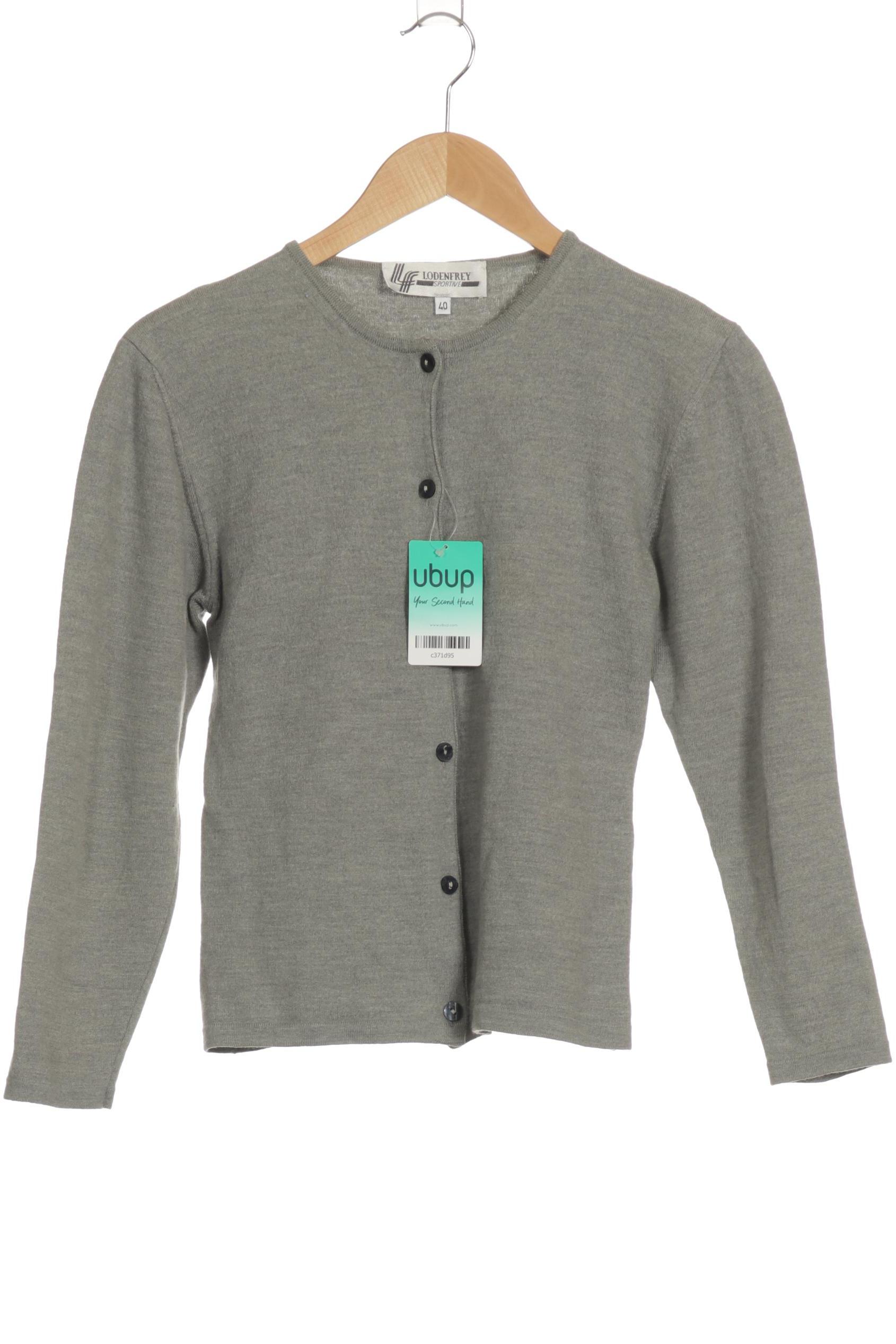

Lodenfrey Damen Strickjacke, grau, Gr. 40