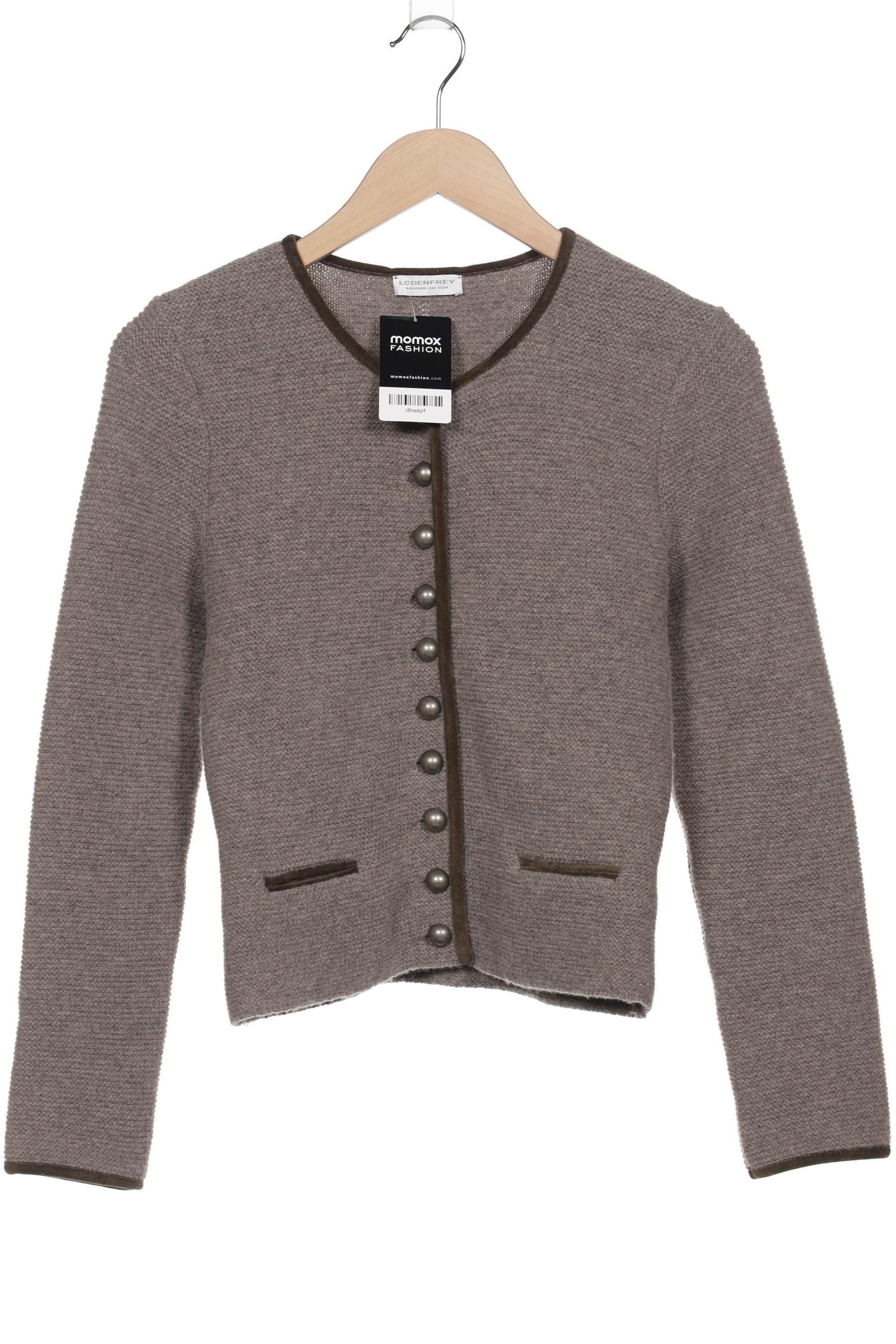 

Lodenfrey Damen Strickjacke, braun, Gr. 36