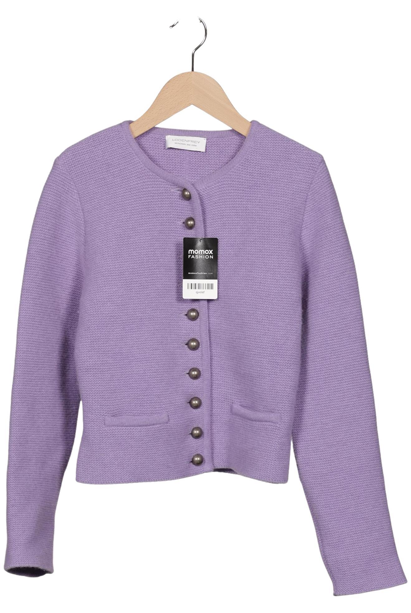 

Lodenfrey Damen Strickjacke, flieder, Gr. 36