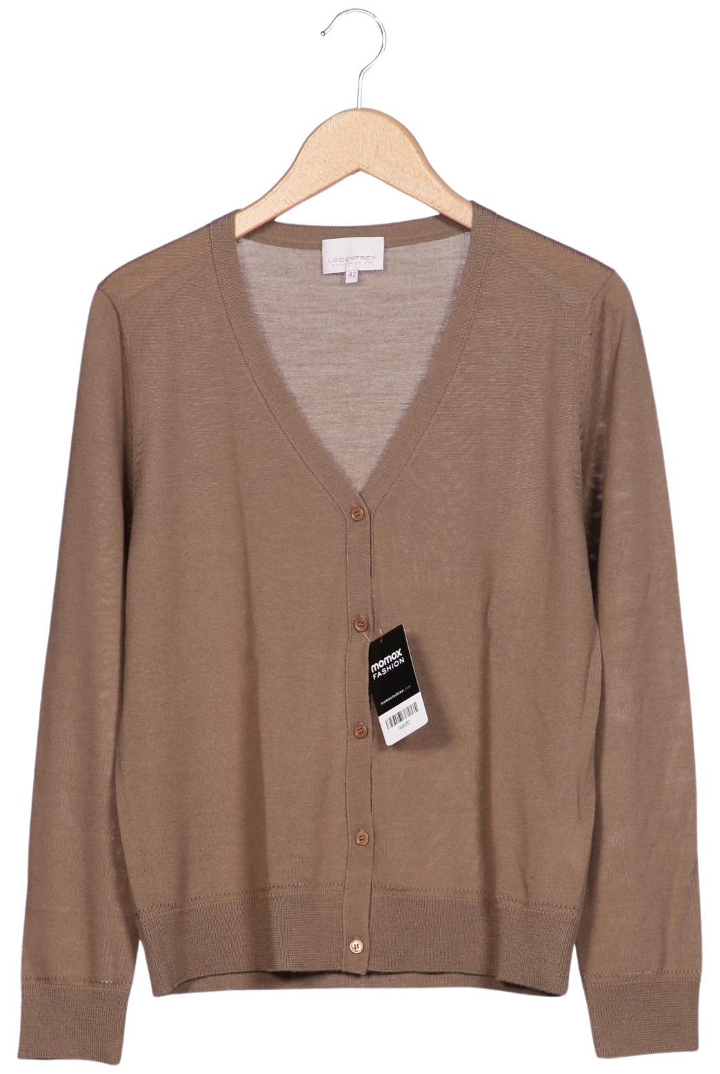 

Lodenfrey Damen Strickjacke, braun, Gr. 42