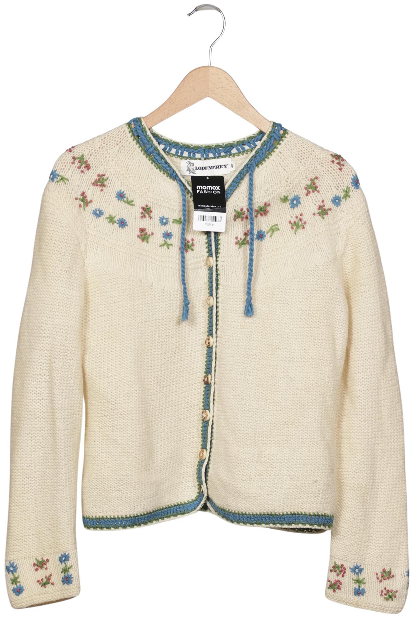 

Lodenfrey Damen Strickjacke, cremeweiß, Gr. 40