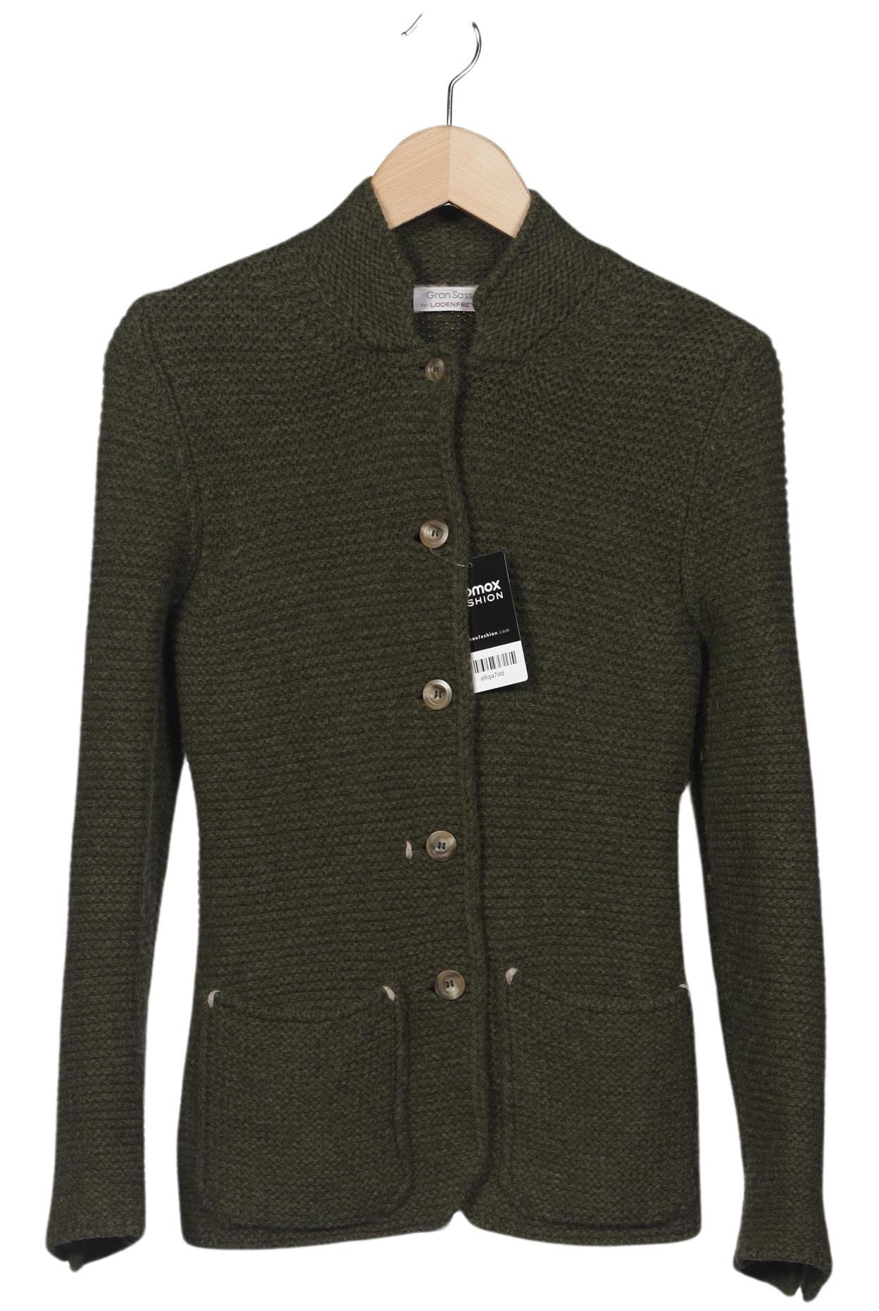 

Lodenfrey Damen Strickjacke, grün, Gr. 40