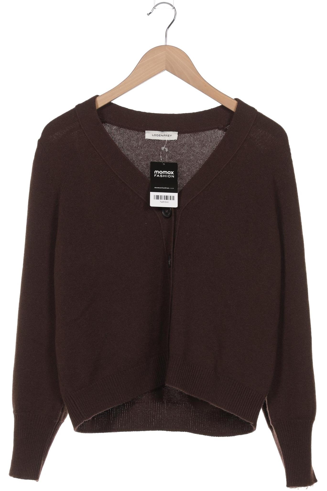 

Lodenfrey Damen Strickjacke, braun, Gr. 42