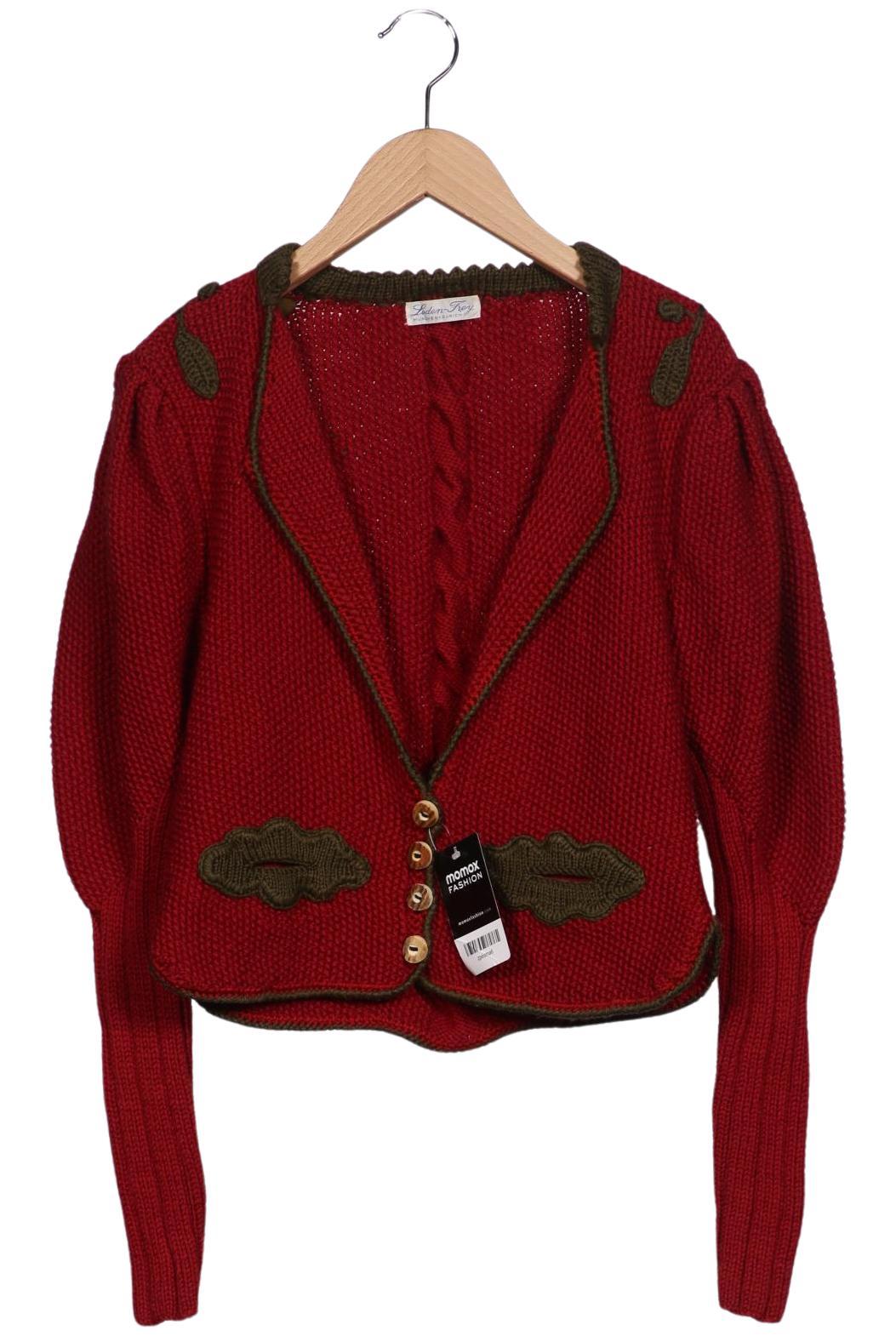 

Lodenfrey Damen Strickjacke, rot, Gr. 36