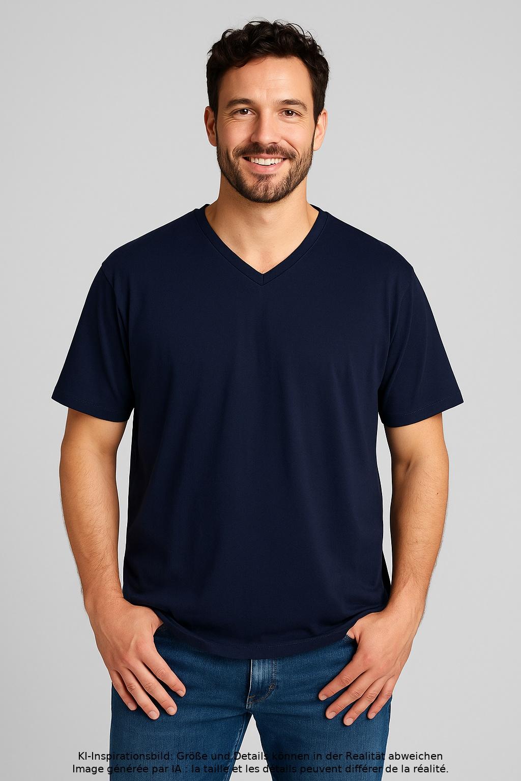 

Lodenfrey Herren T-Shirt, marineblau, Gr. 58