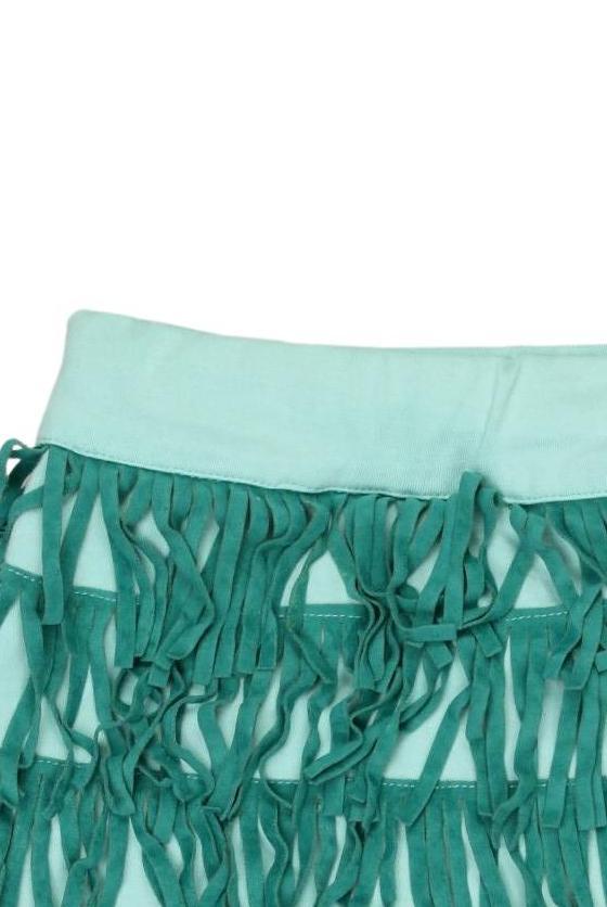 Thumbnail - Lofff Mädchen Rock, türkis, Gr. 140