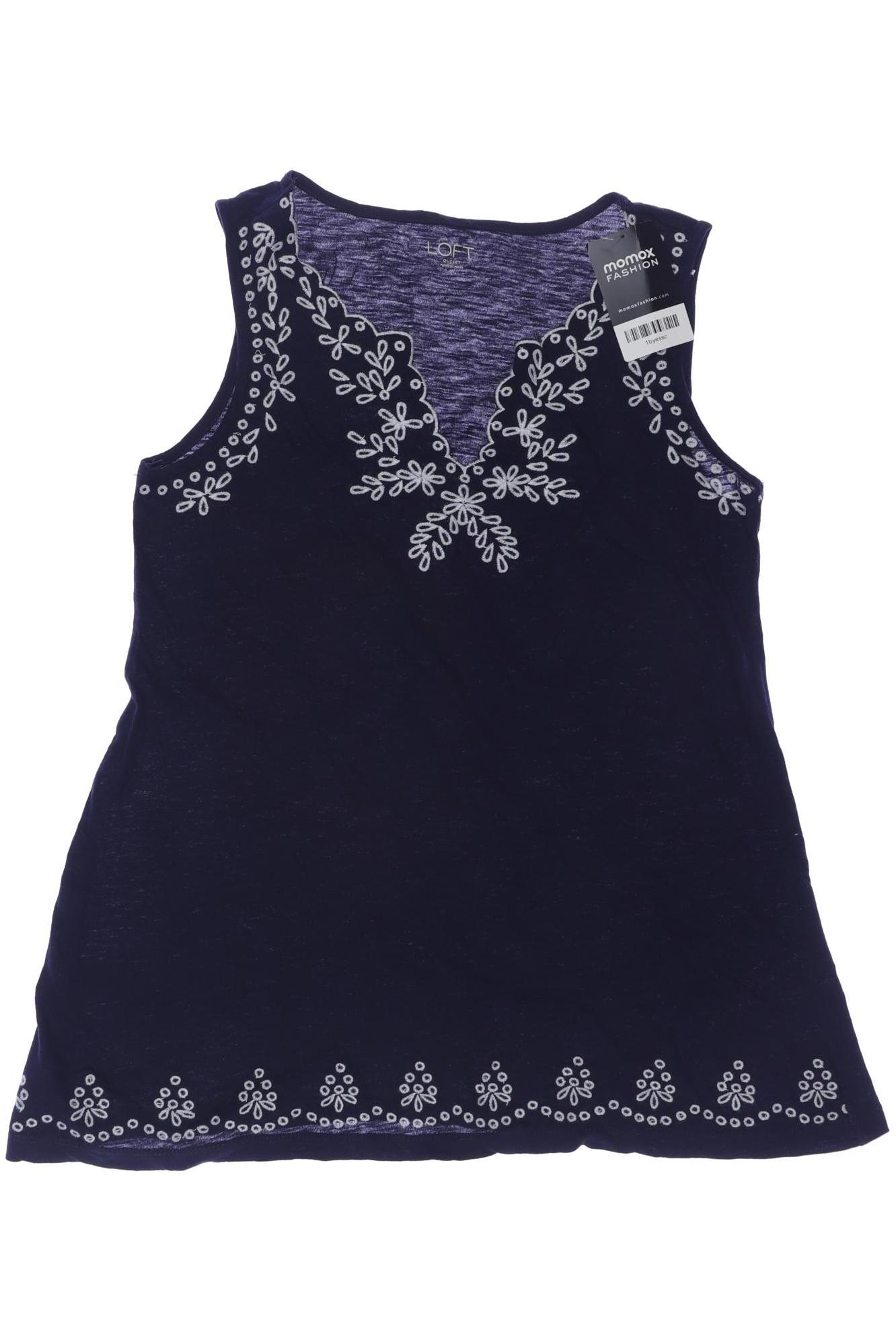 

Loft by Ann Taylor Damen Top, marineblau, Gr. 38