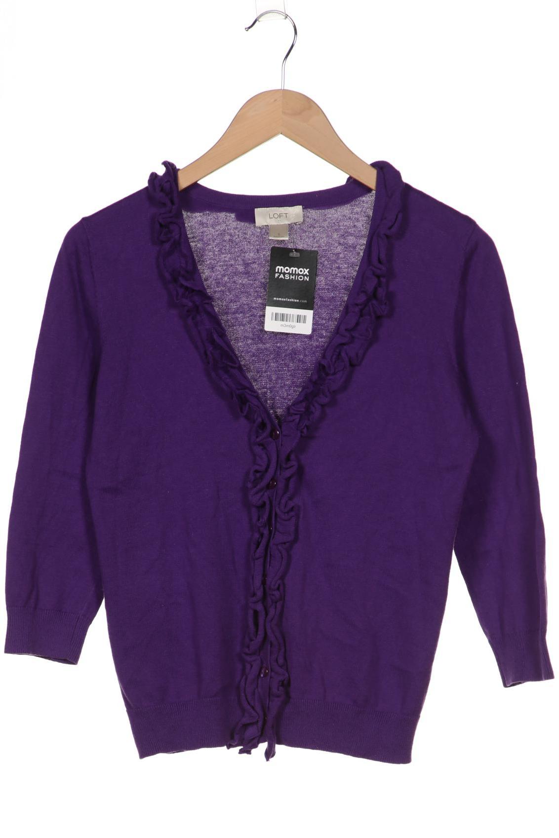 

Loft by Ann Taylor Damen Strickjacke, flieder, Gr. 36