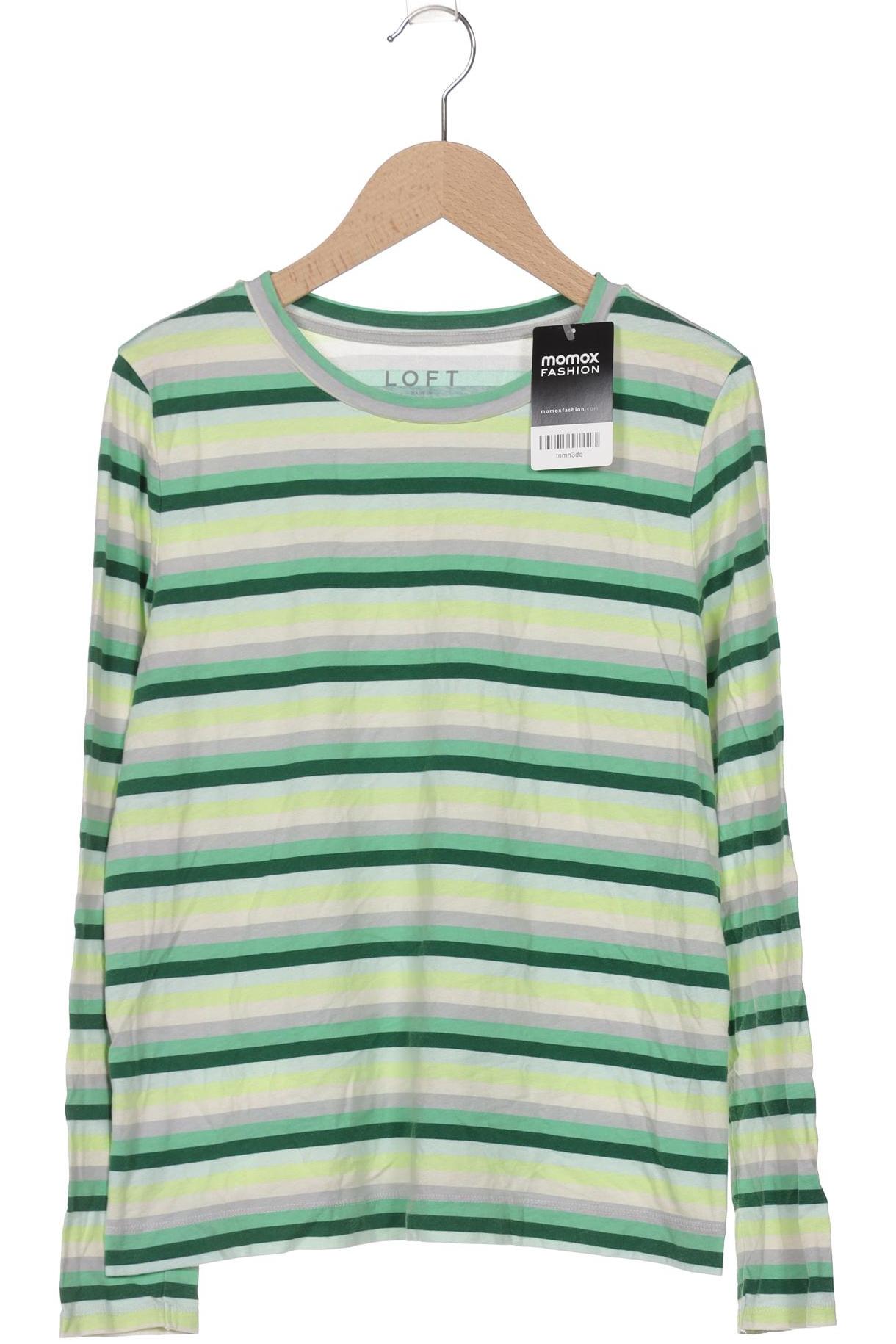 

Loft by Ann Taylor Damen Langarmshirt, grün, Gr. 38