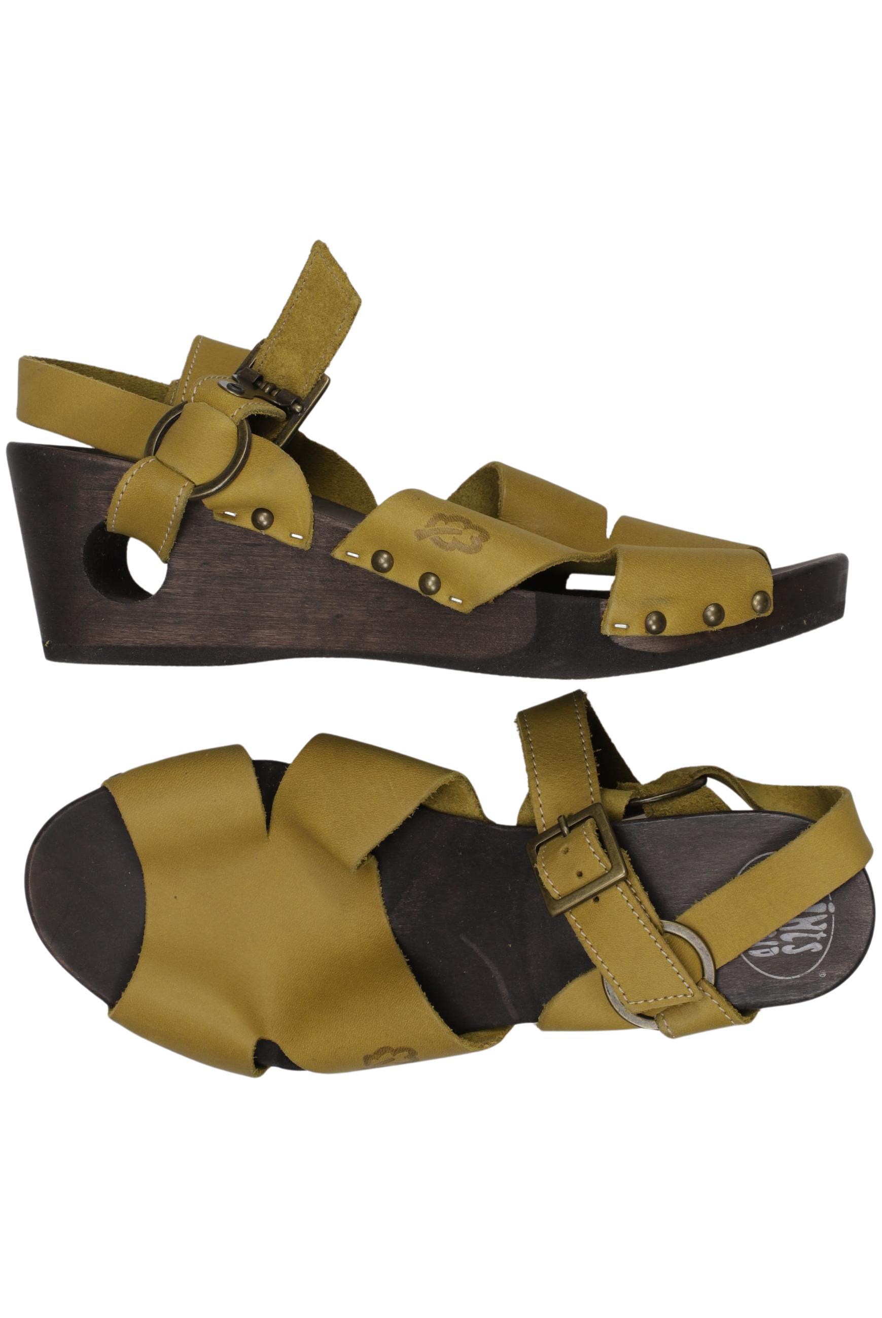 

Loints of Holland Damen Sandale, gelb, Gr. 38